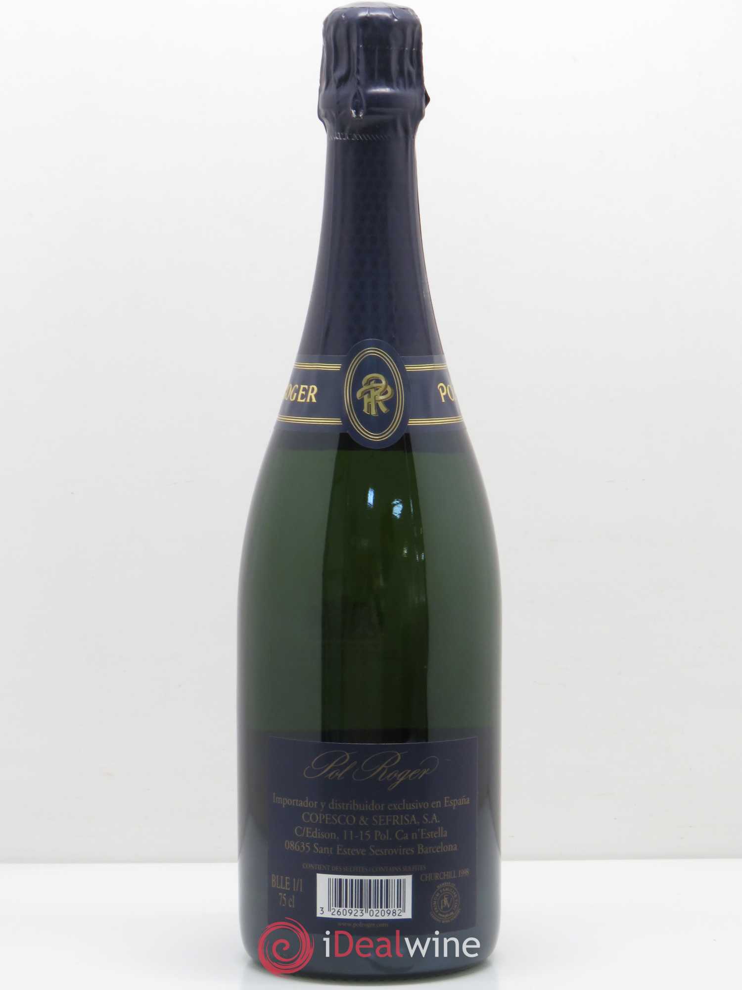 Cuvée Winston Churchill Pol Roger 1998 - Lot of 1 bottle - 1