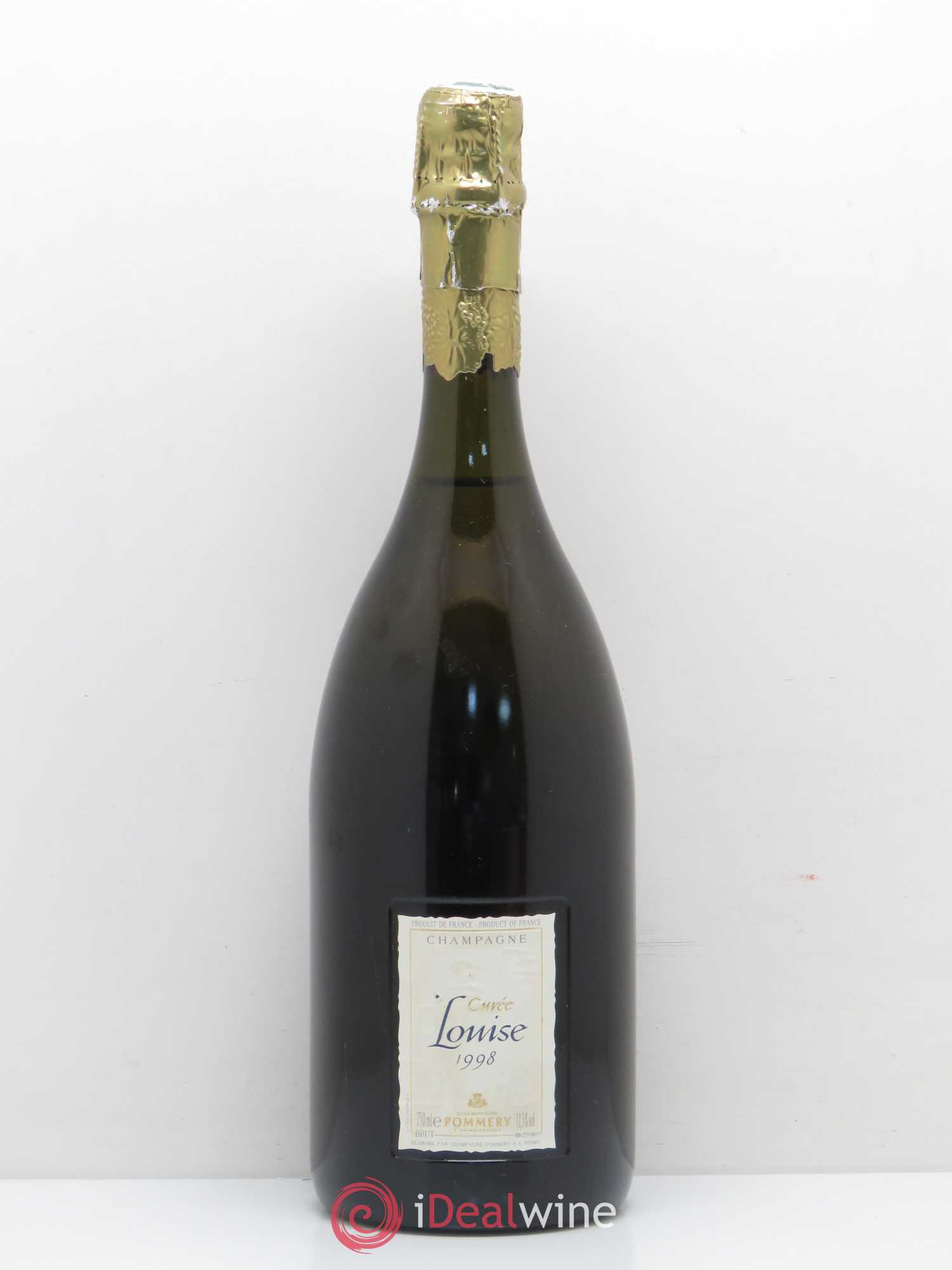Cuvée Louise Pommery 1998 - Lot de 1 bouteille - 0