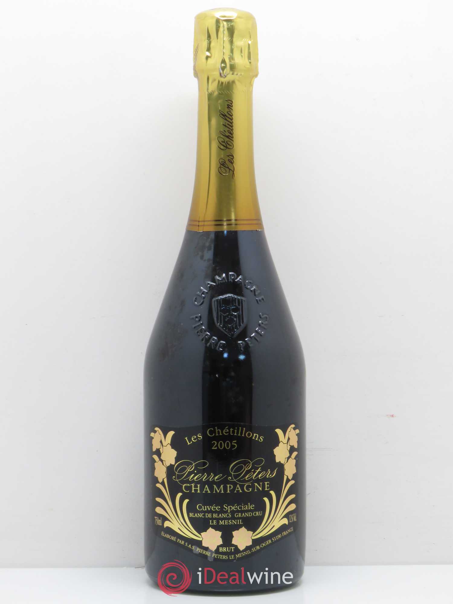 Champagne Pierre Peters Cuvee Speciale Les Chetillons Blanc de Blancs Grand Cru Brut 2005 - Posten von 1 Flasche - 0