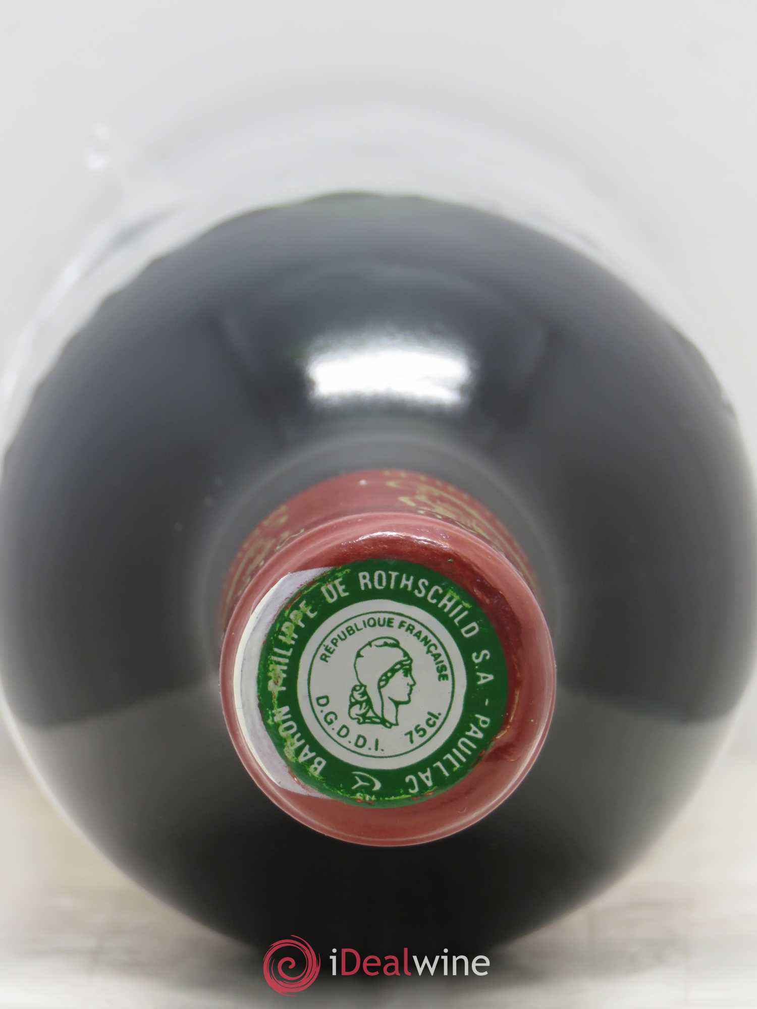 Château Mouton Rothschild 1er Grand Cru Classé 1988 - Lot de 1 bouteille - 1