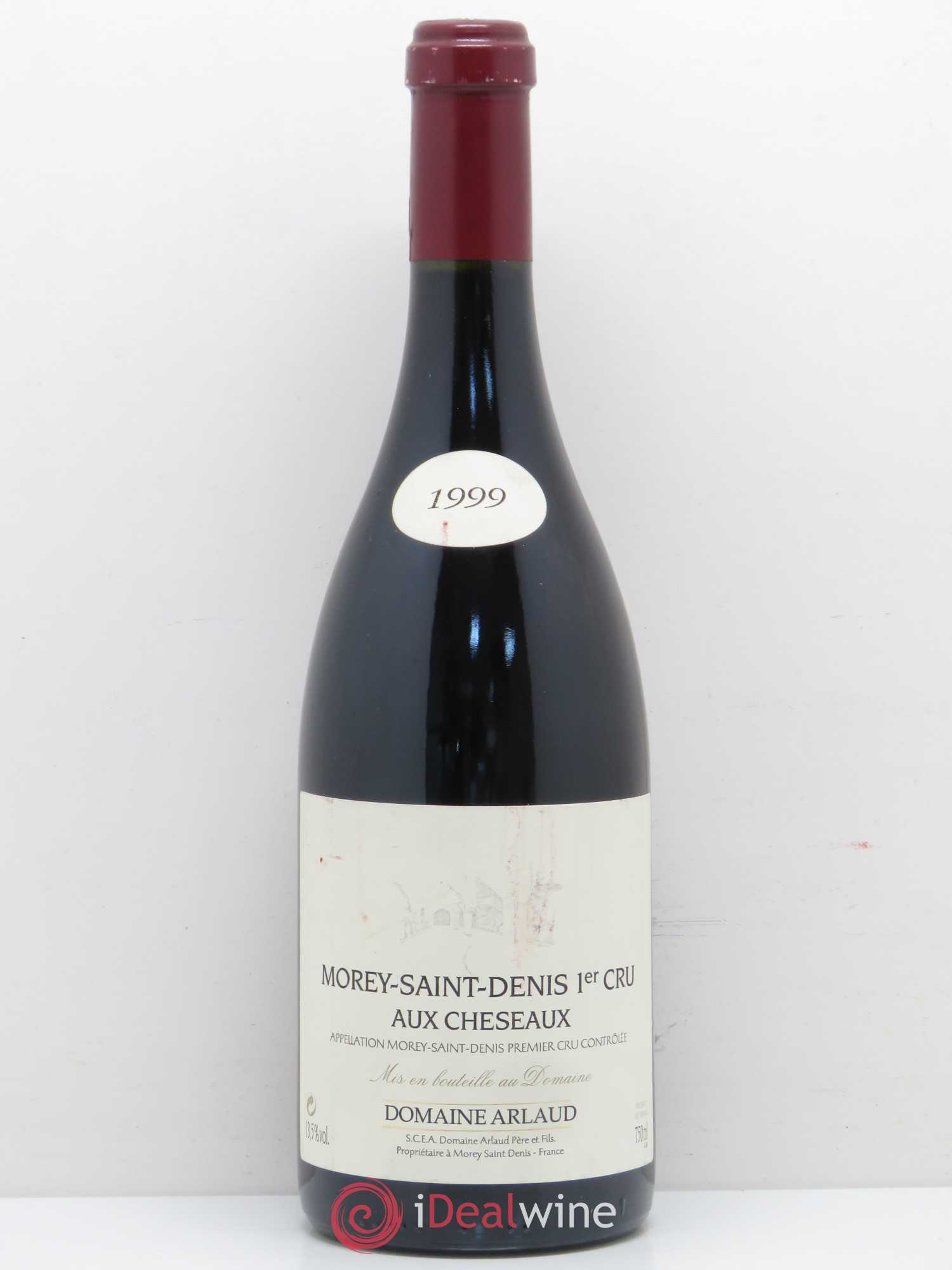 Morey-Saint-Denis 1er Cru Aux Chéseaux Arlaud 1999 - Lot de 1 bouteille - 0