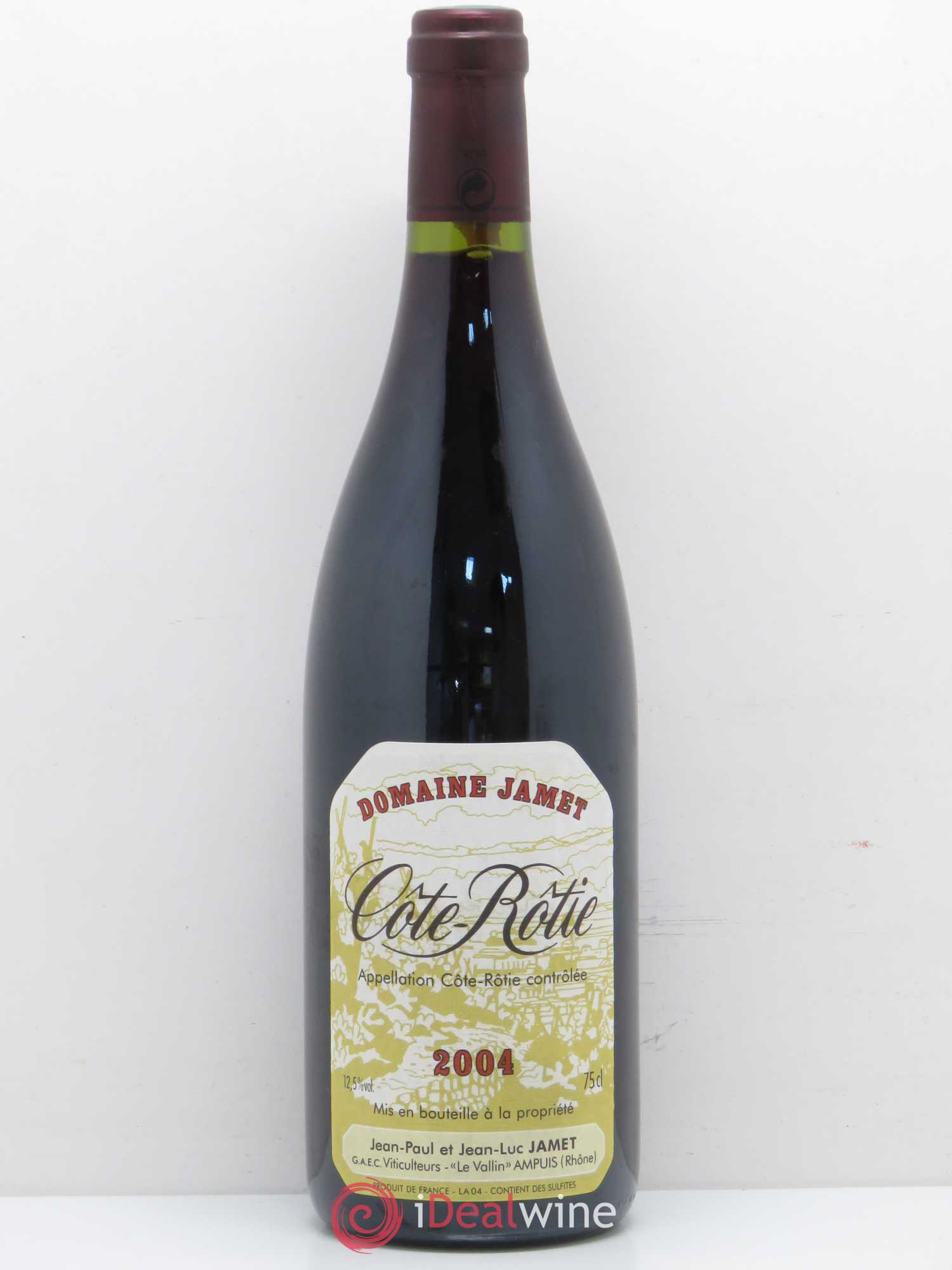 Côte-Rôtie Jamet (Domaine) 2004 - Lot de 1 bouteille - 0