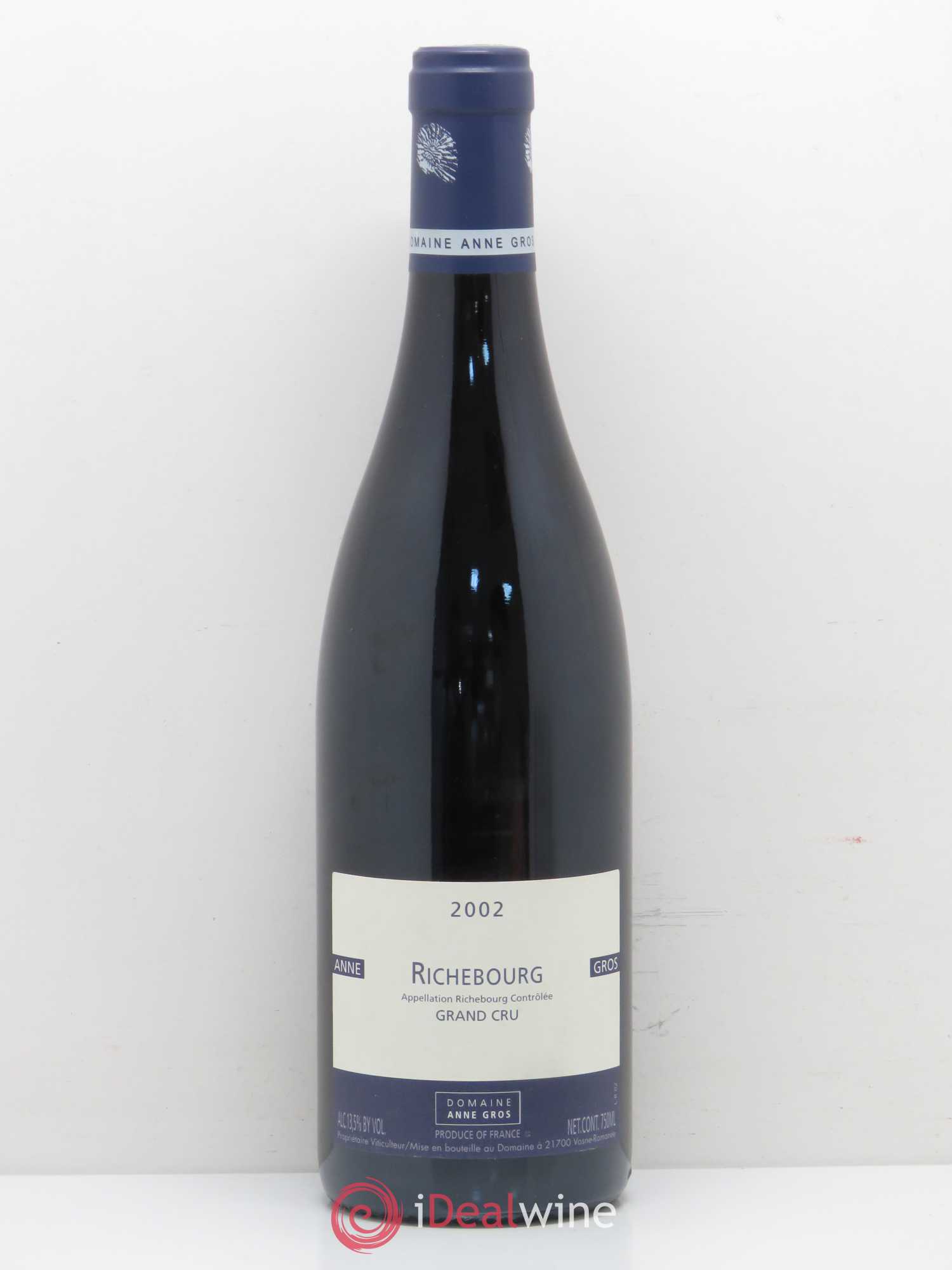 Richebourg Grand Cru Anne Gros 2002 - Lot de 1 bouteille - 0