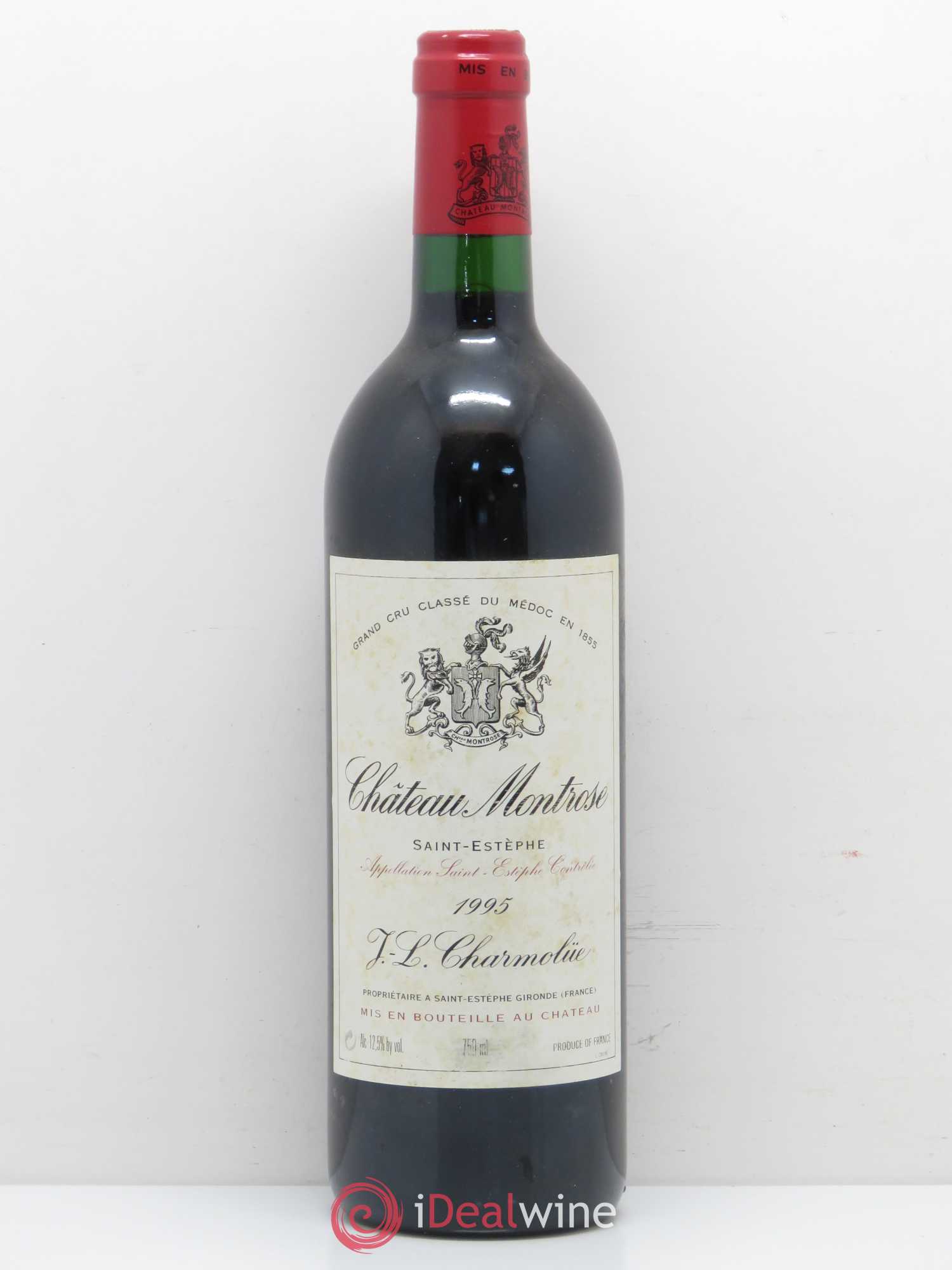 Château Montrose 2ème Grand Cru Classé 1995 - Lot de 1 bouteille - 0