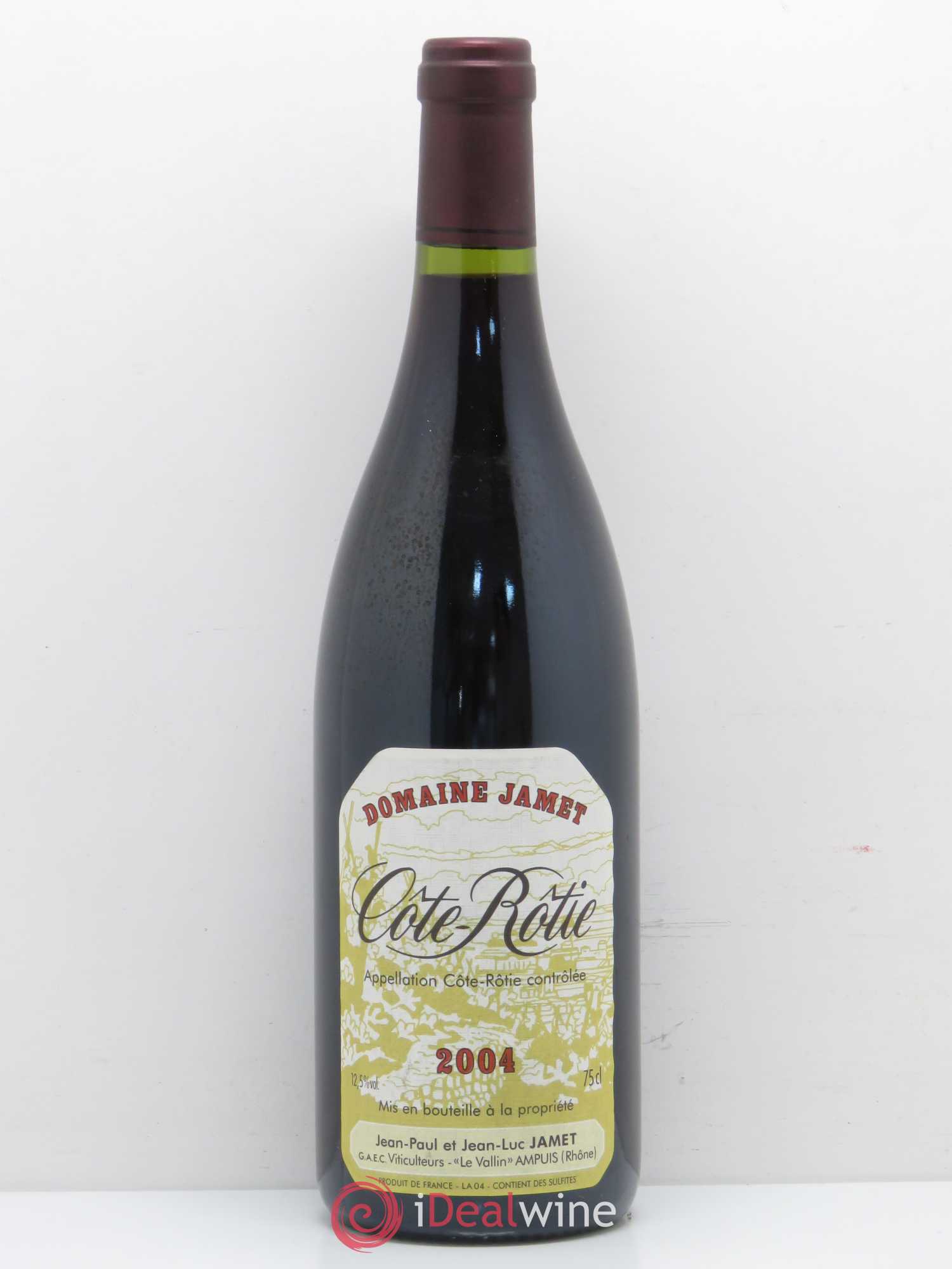 Côte-Rôtie Jamet (Domaine) 2004 - Lot de 1 bouteille - 0