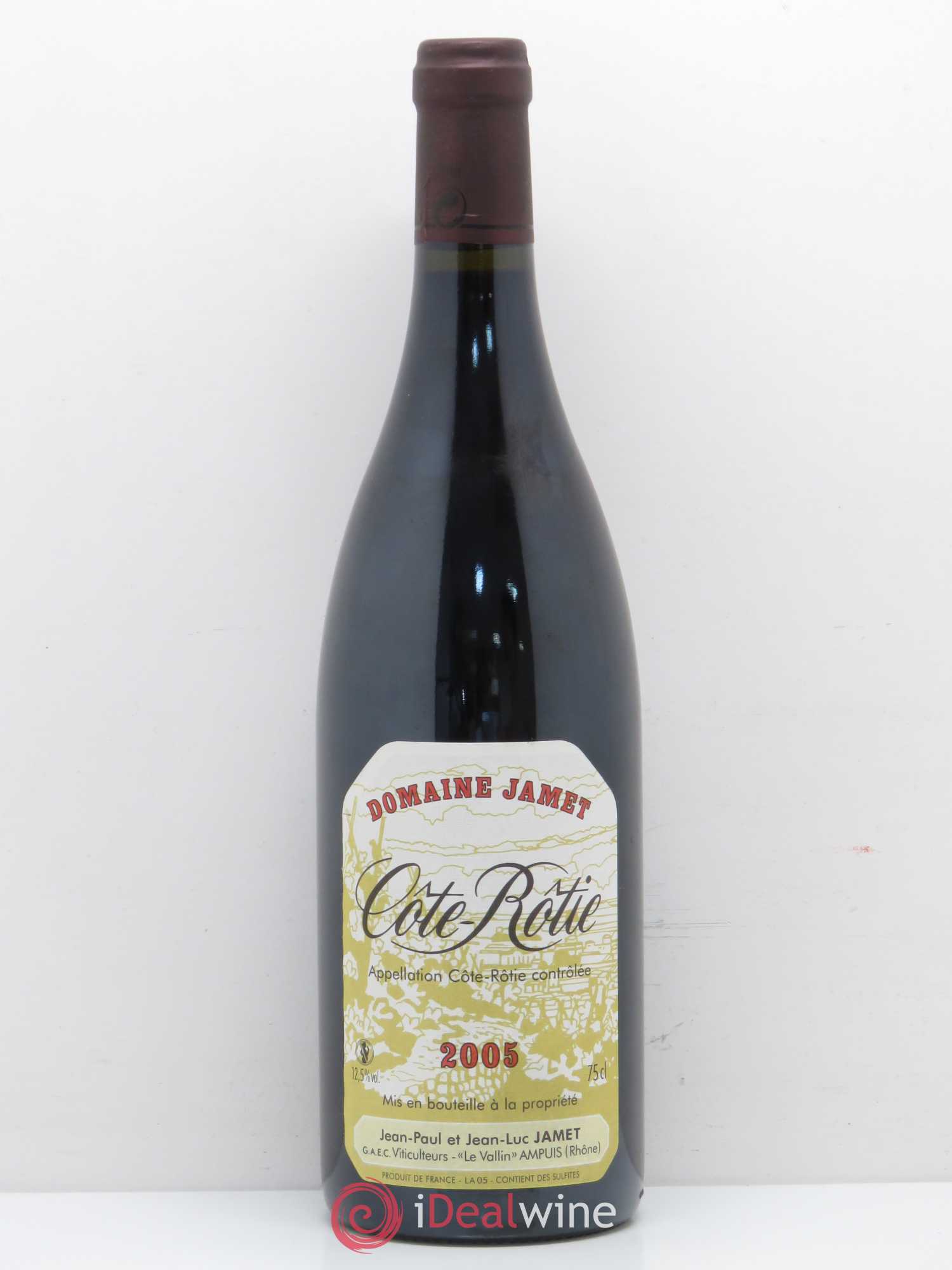 Côte-Rôtie Jamet (Domaine) 2005 - Lot de 1 bouteille - 0