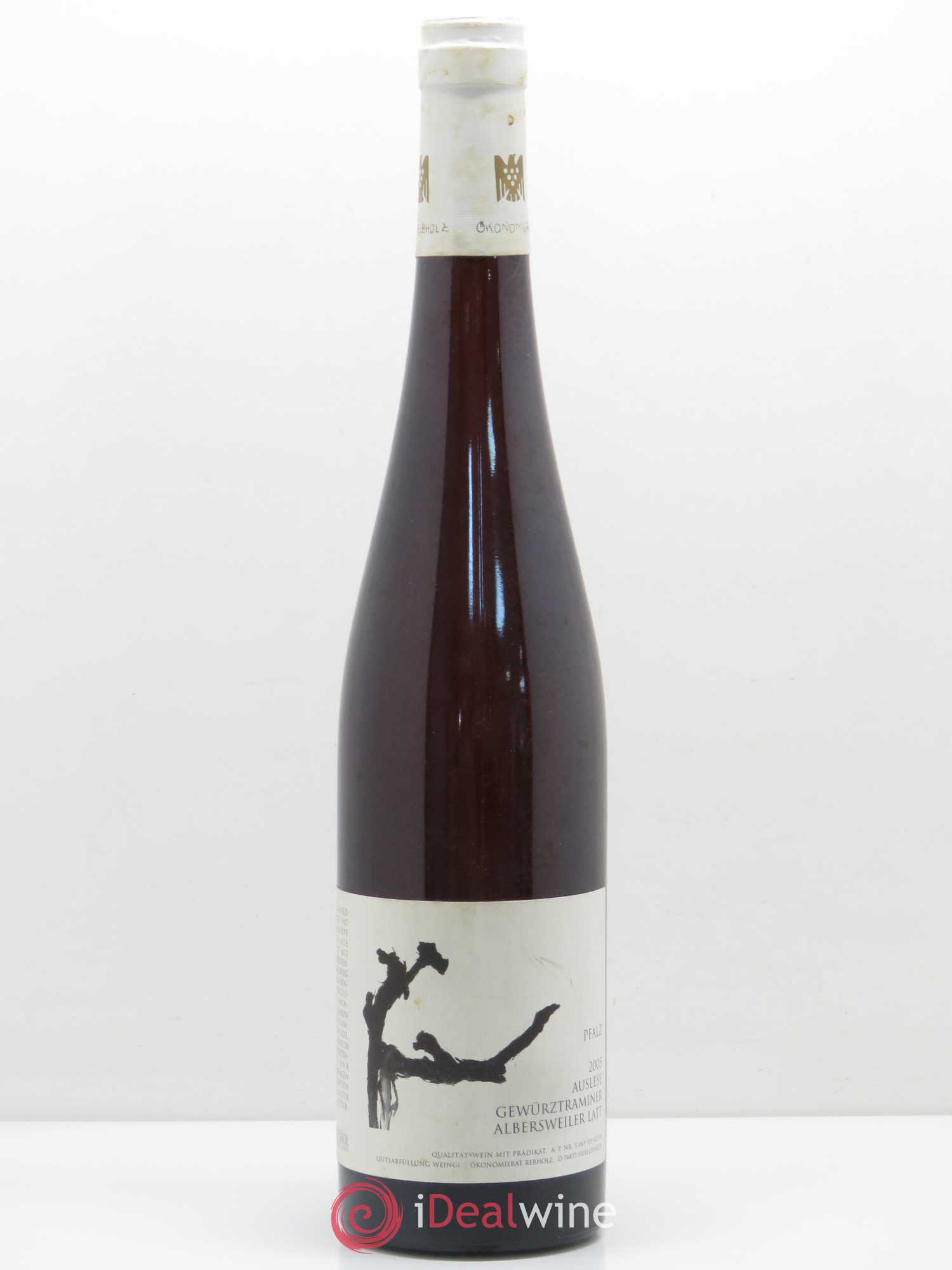 Allemagne Rheingau Okonomierat Rebholz Albersweiler Latt Gewurztraminer auslese 2005 - Posten von 1 Flasche - 0