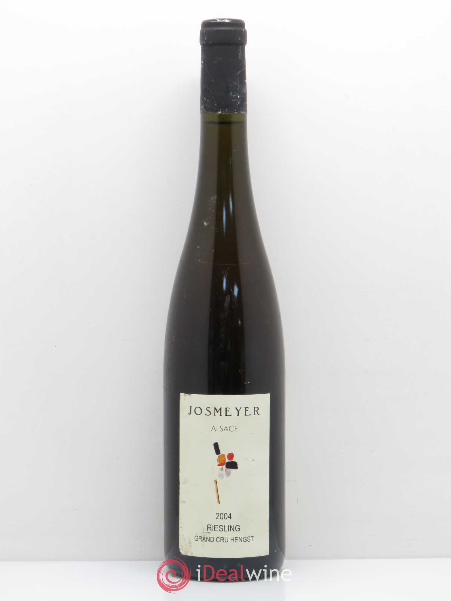 Alsace Riesling Grand Cru Hengst Josmeyer (Domaine) 2004 - Lot de 1 bouteille - 0