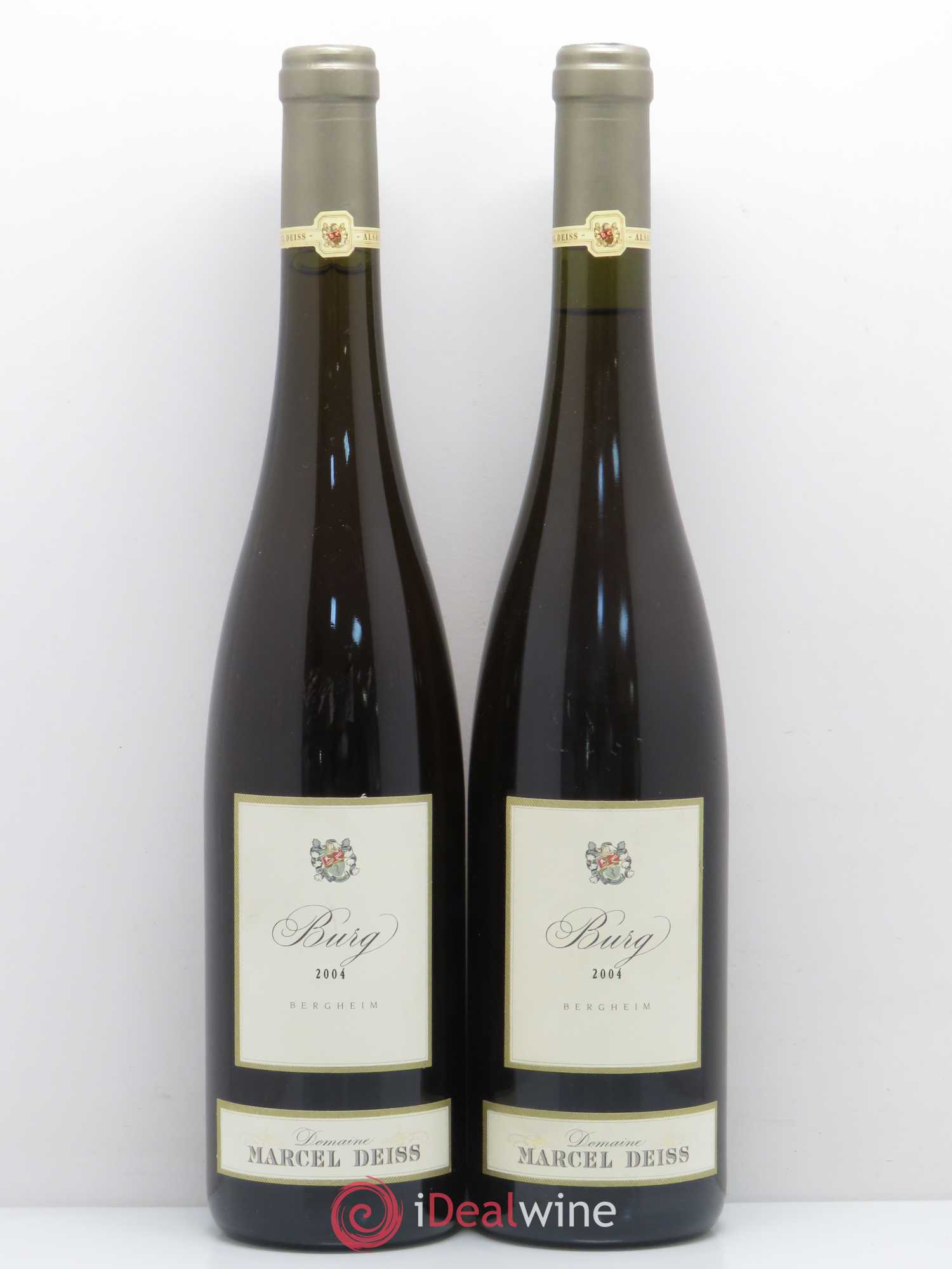 Alsace Burg Marcel Deiss (Domaine) 2004 - Lot de 2 bouteilles - 0