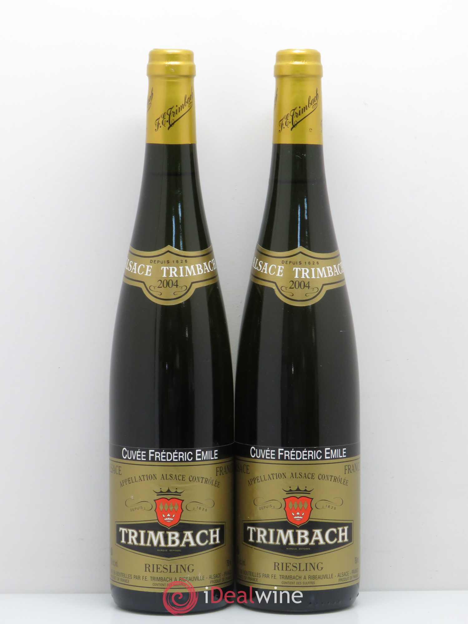 Alsace Riesling Cuvée Frédéric Emile Trimbach (Domaine) 2004 - Lot de 2 bouteilles - 0