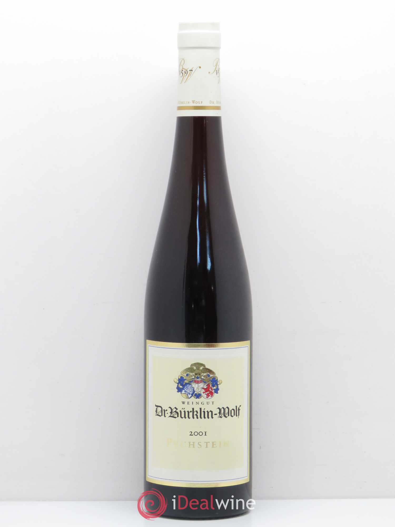 Allemagne Rheingau Forster Pechstein Riesling Trocken Dr Burkling Wolf 2001 - Posten von 1 Flasche - 0