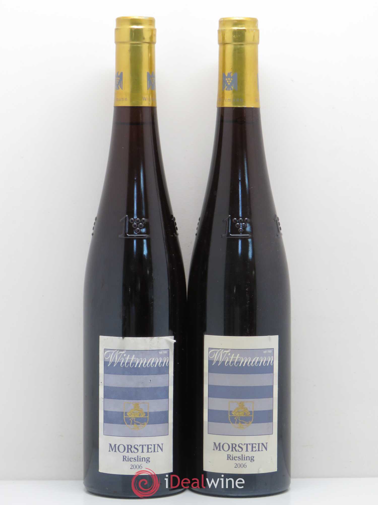 Allemagne Rheingau Westhofen Morstein Riesling Trocken Goldkapsel Wittman 2006 - Posten von 2 Flaschen - 0