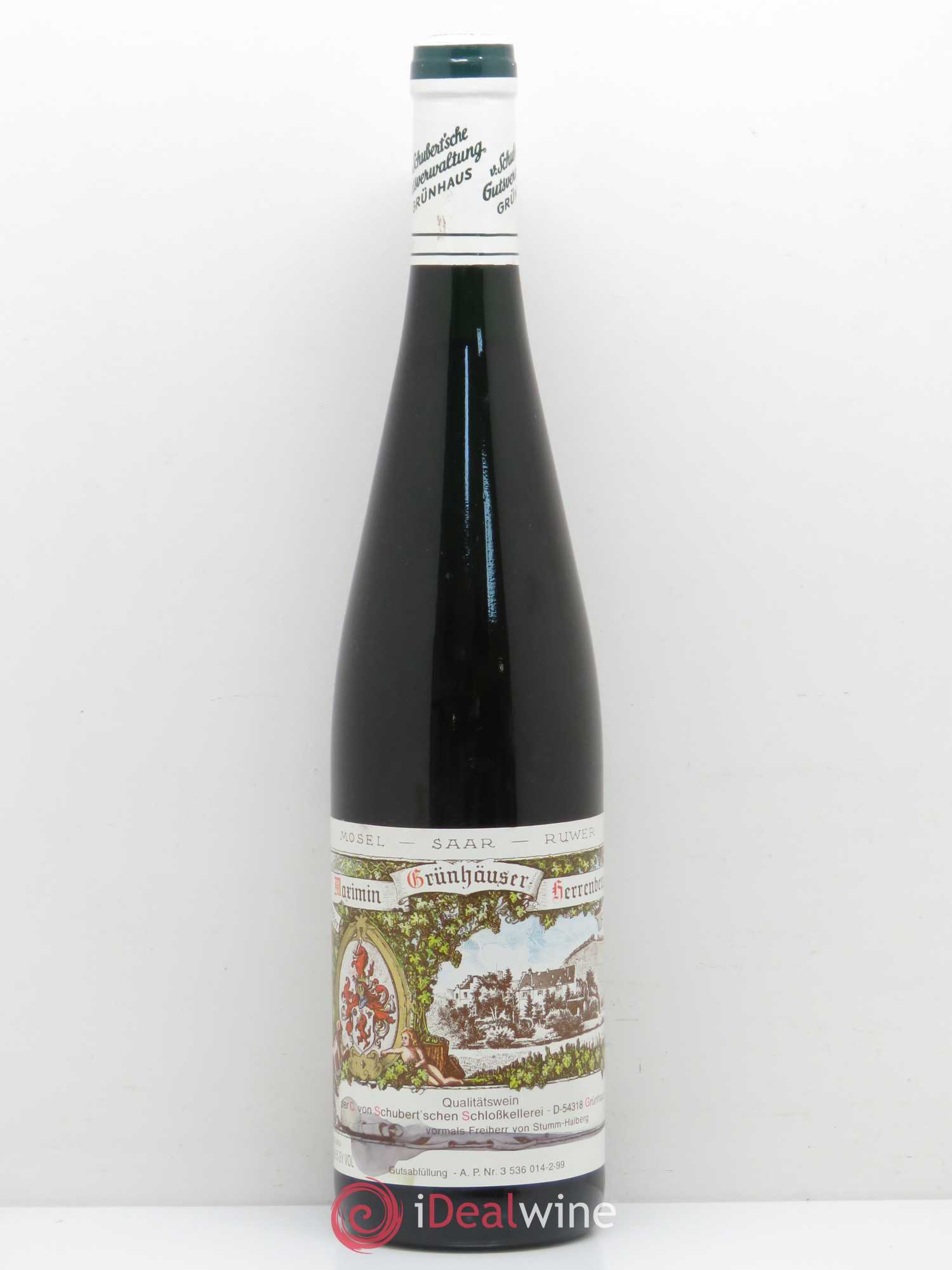 Allemagne Rheingau Maxim Grunhauser Herrenberg 1998 - Posten von 1 Flasche - 0