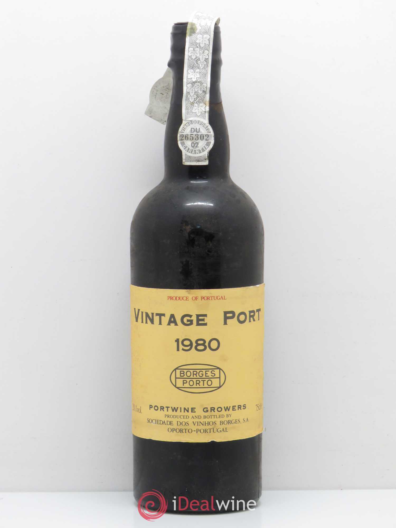 Porto H.M Borges 1980 - Posten von 1 Flasche - 0