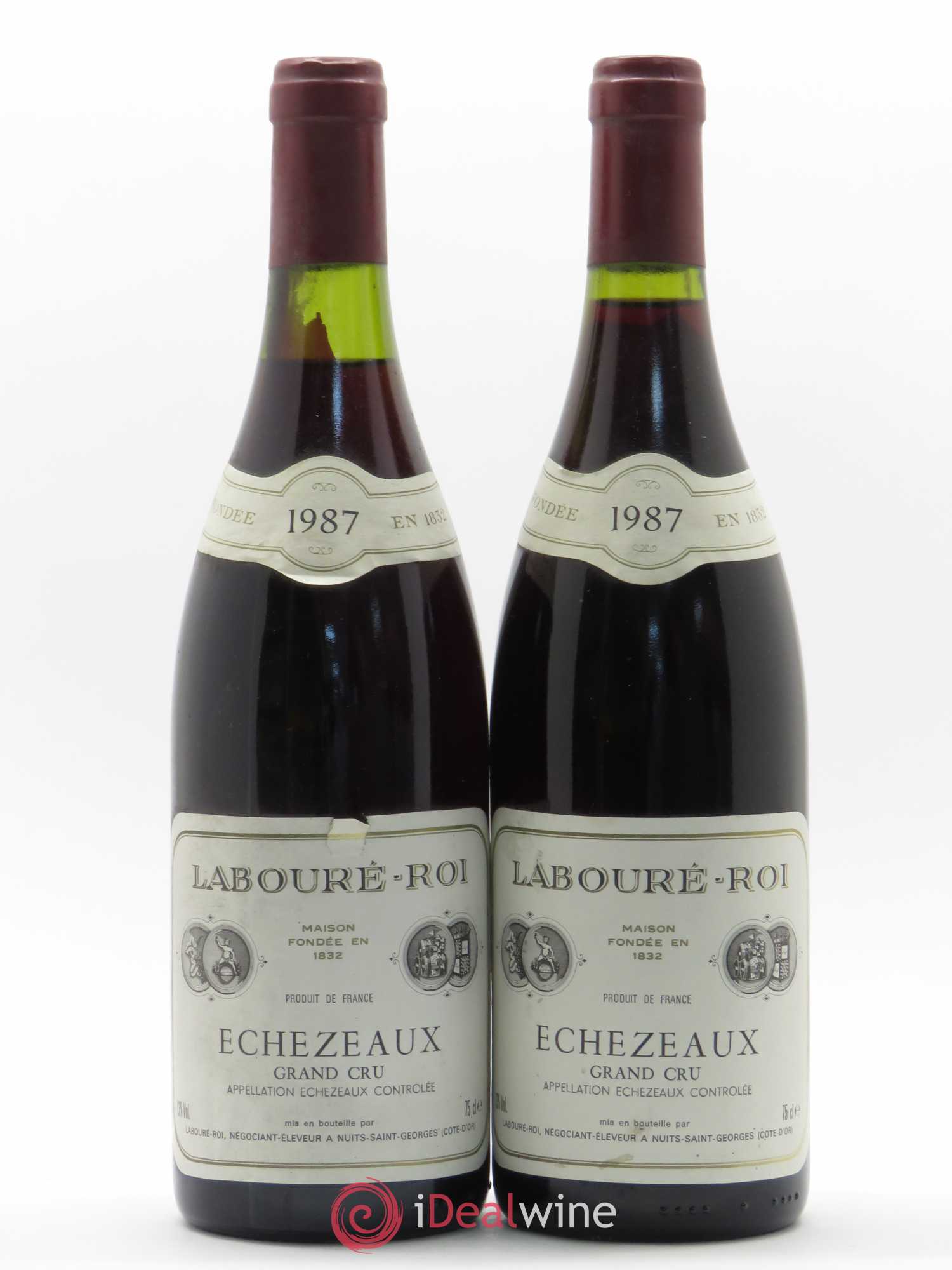 Echezeaux Grand Cru Labouré Roi 1987 - Lot de 2 bouteilles - 0
