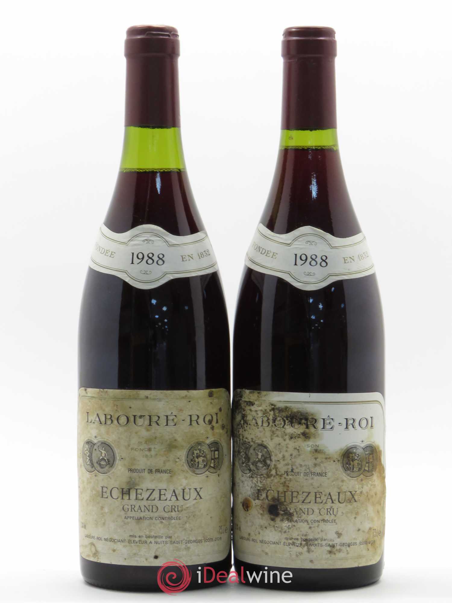 Echezeaux Grand Cru Labouré Roi 1988 - Lot de 2 bouteilles - 0