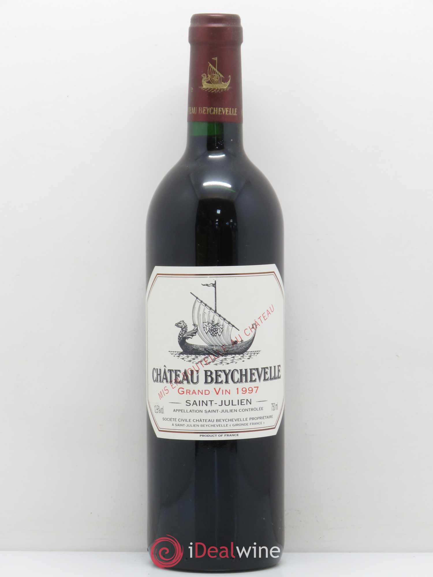 Château Beychevelle 4ème Grand Cru Classé 1997 - Lot de 1 bouteille - 0