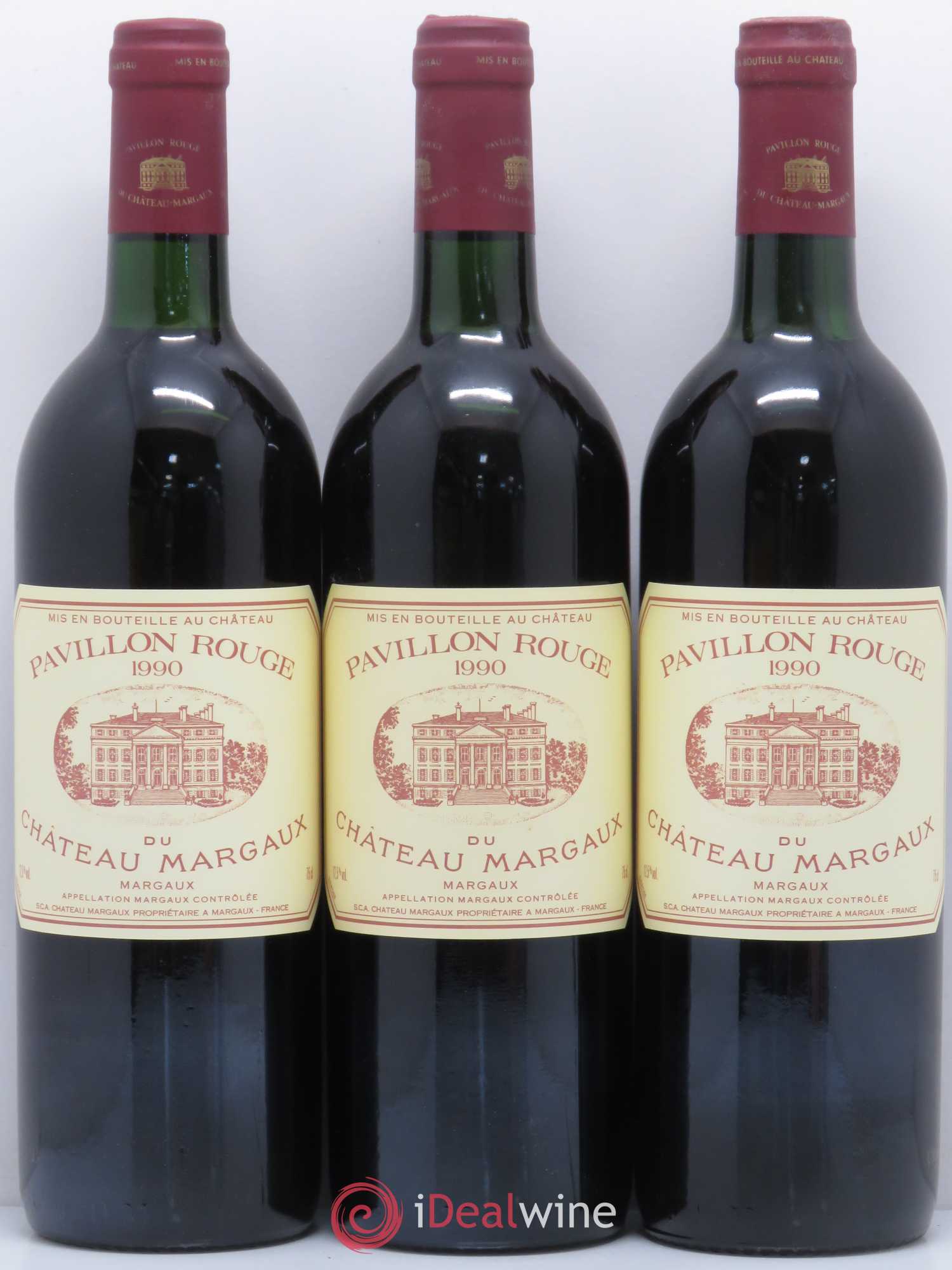Pavillon Rouge du Château Margaux Second Vin 1990 - Lot de 12 bouteilles - 3