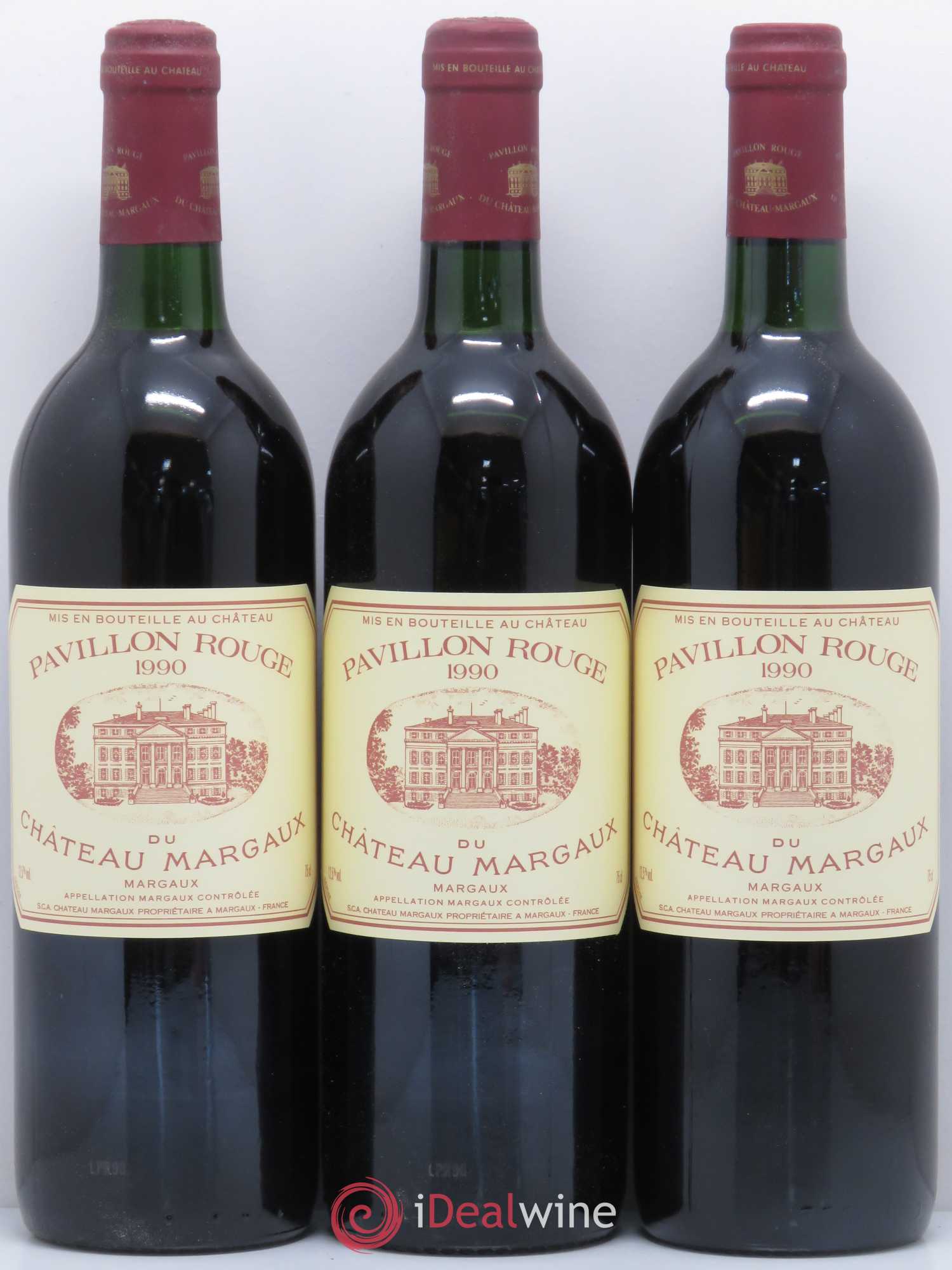 Pavillon Rouge du Château Margaux Second Vin 1990 - Lot de 12 bouteilles - 4