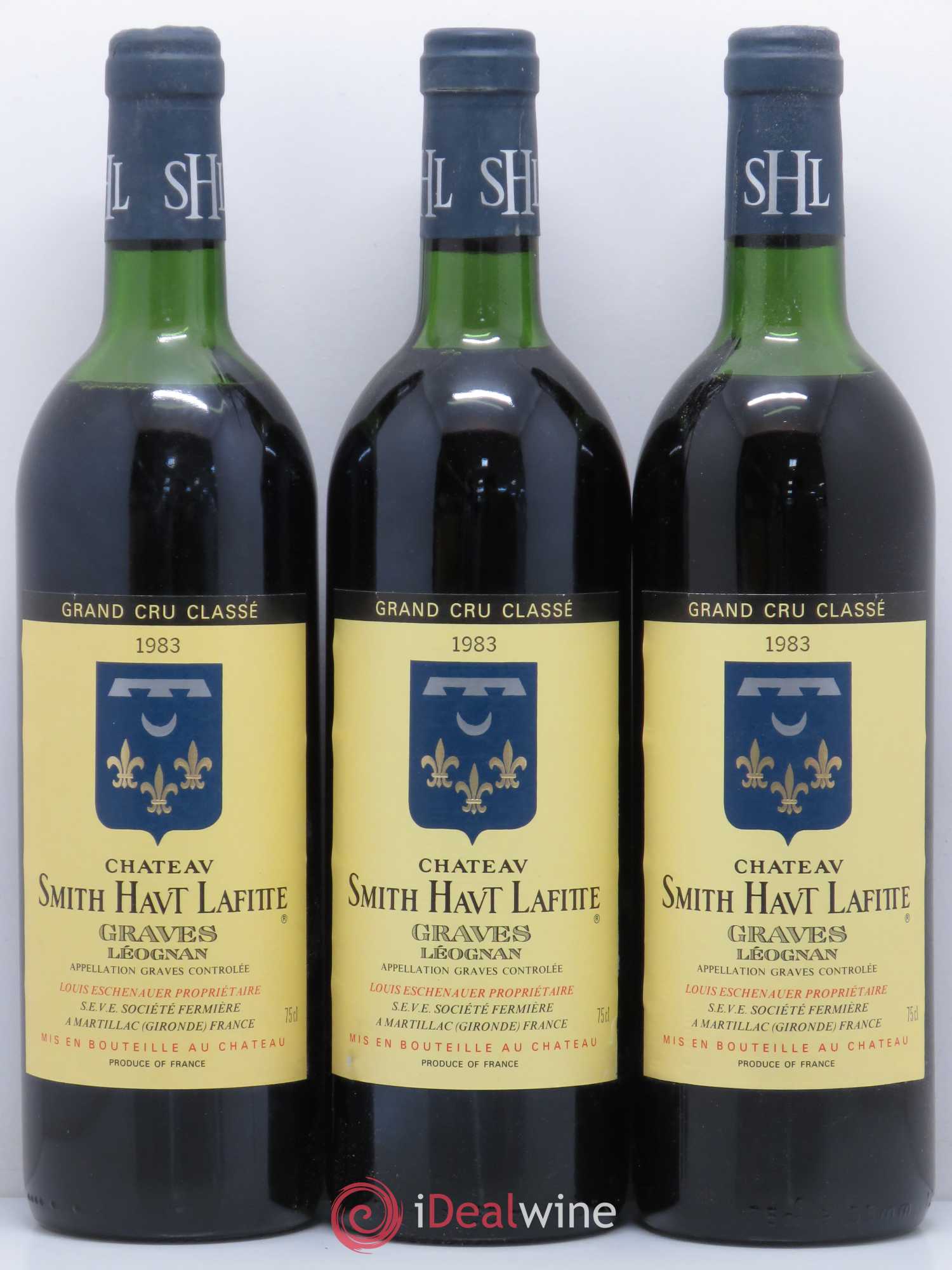 Château Smith Haut Lafitte Cru Classé de Graves 1983 - Lot de 12 bouteilles - 2