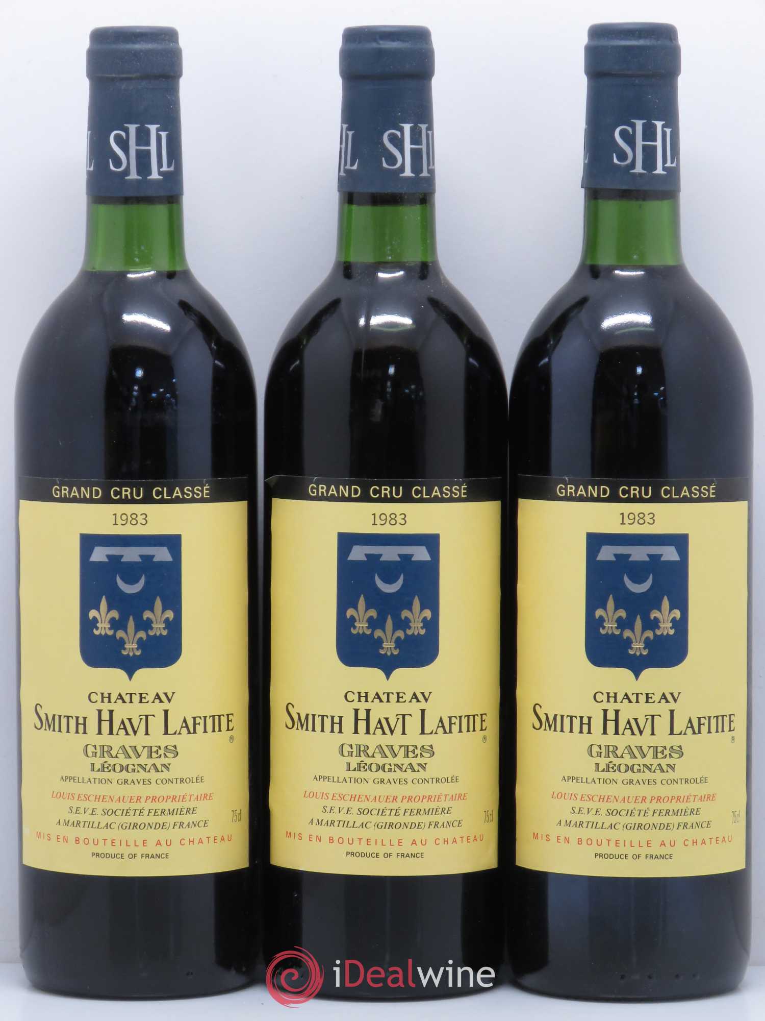 Château Smith Haut Lafitte Cru Classé de Graves 1983 - Lot de 12 bouteilles - 3
