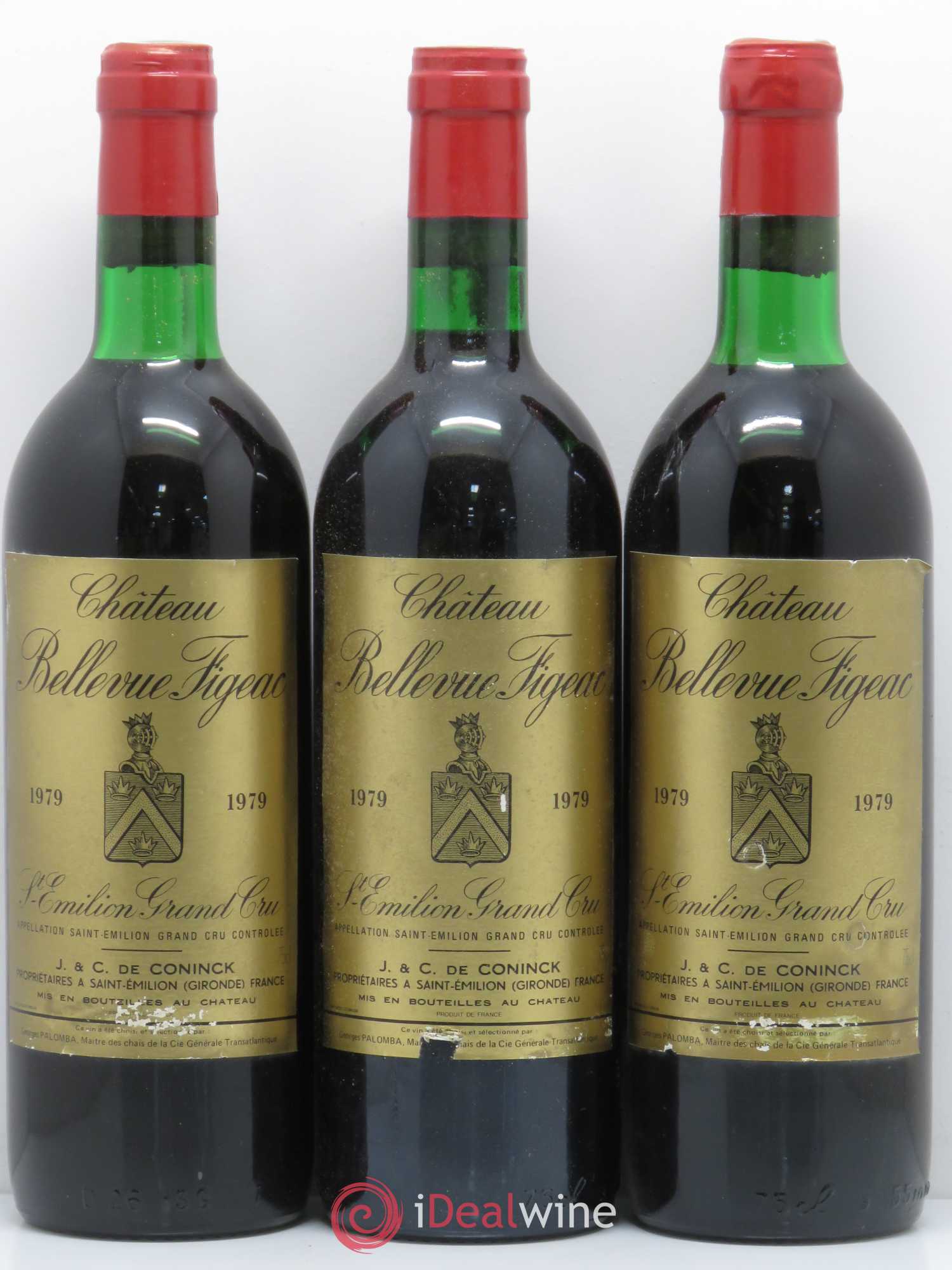 Bordeaux Château Bellevue 1979 - Lot de 12 bouteilles - 3