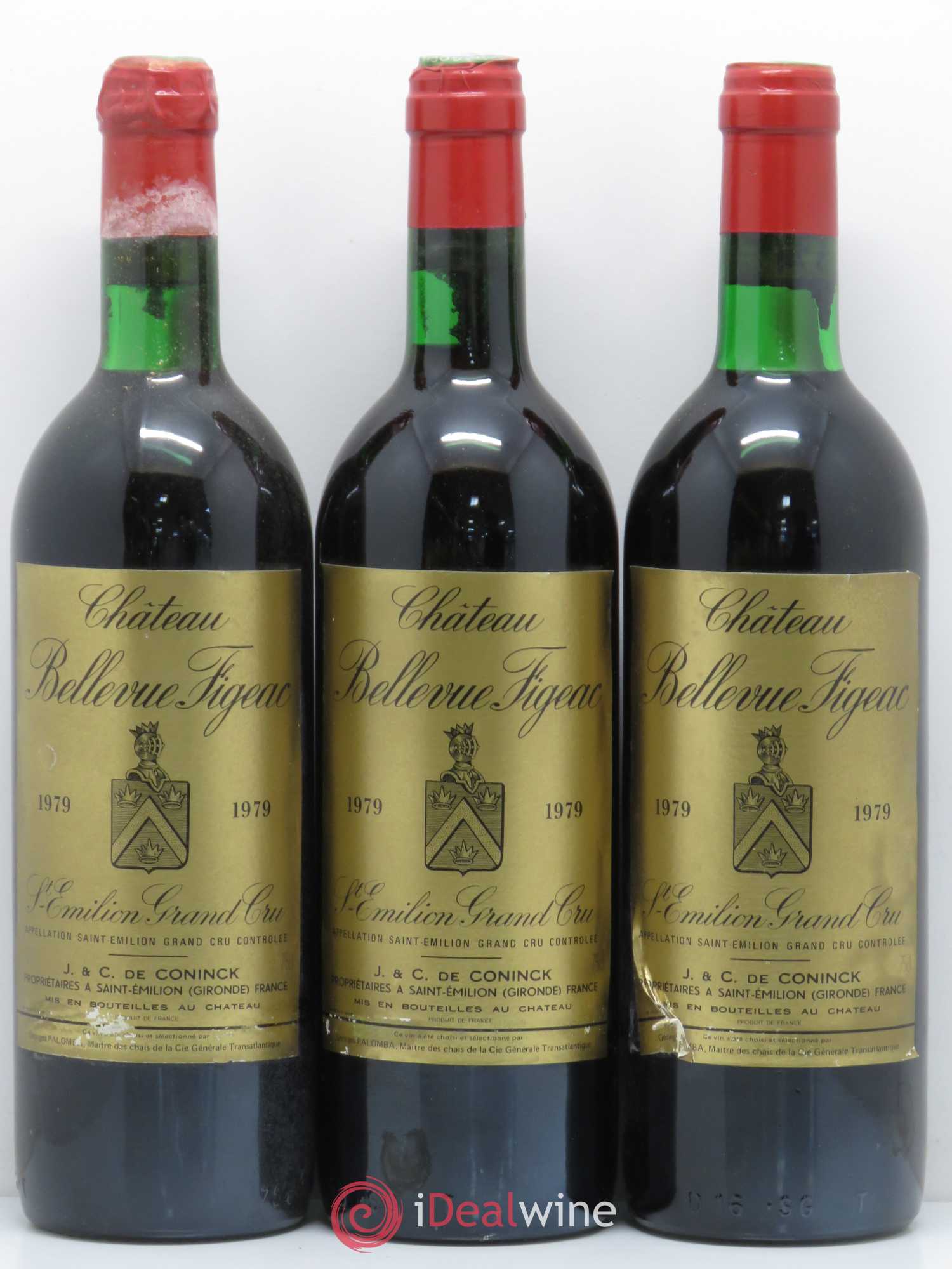 Bordeaux Château Bellevue 1979 - Lot de 12 bouteilles - 4