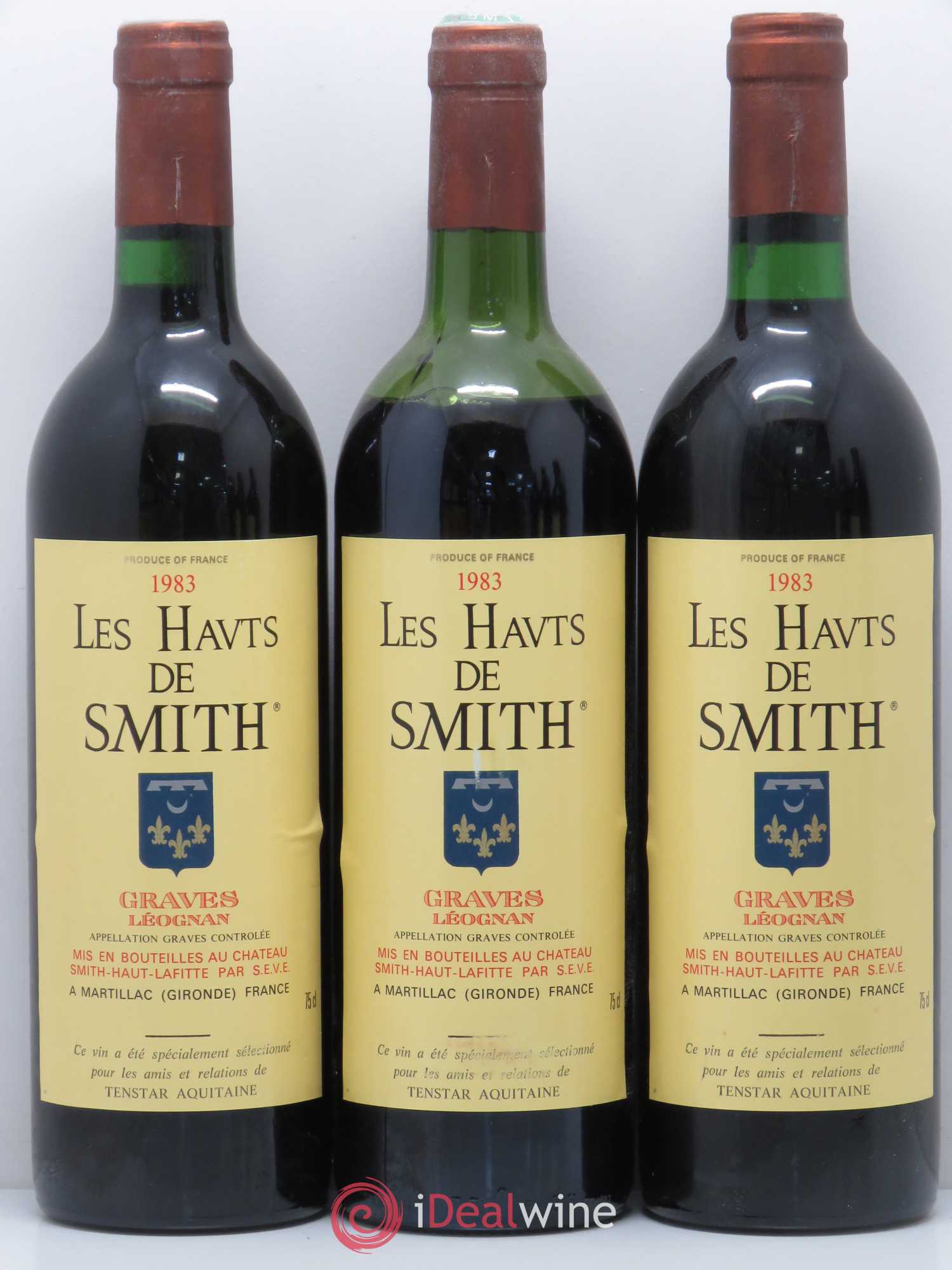 Les Hauts de Smith Second Vin (senza prezzo di riserva) 1983 - Lotto di 12 bottiglie - 2