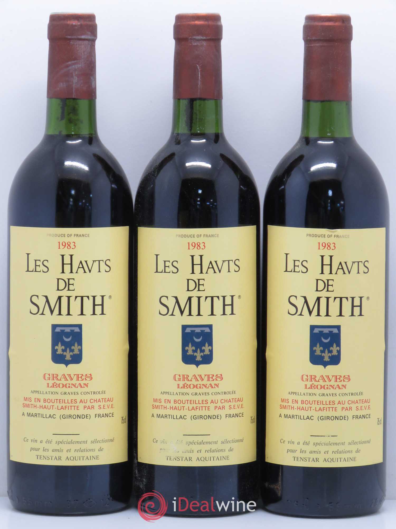 Les Hauts de Smith Second Vin (senza prezzo di riserva) 1983 - Lotto di 12 bottiglie - 4