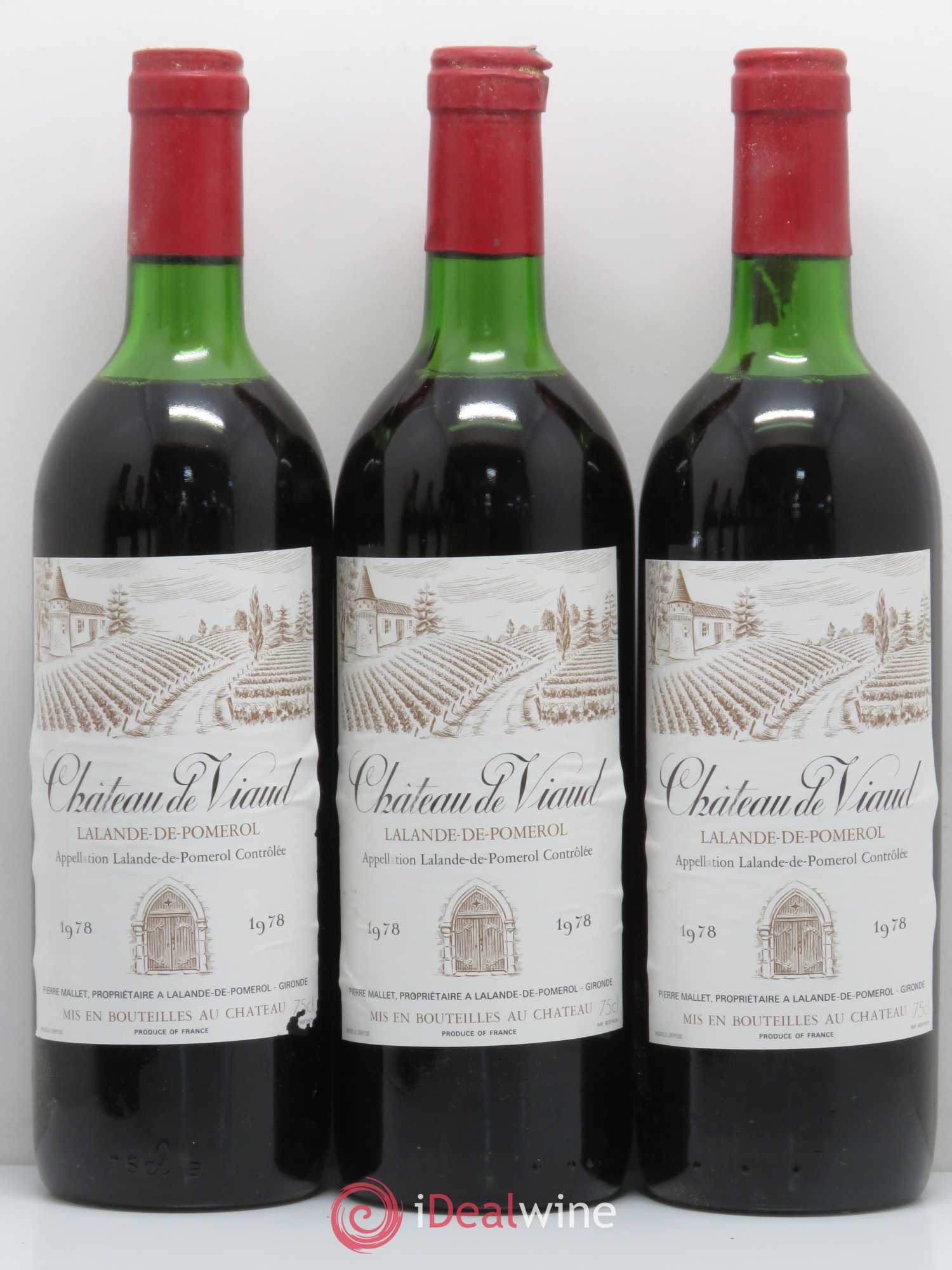 Bordeaux Château de Viaud (sans prix de réserve) 1978 - Posten von 12 Flaschen - 1