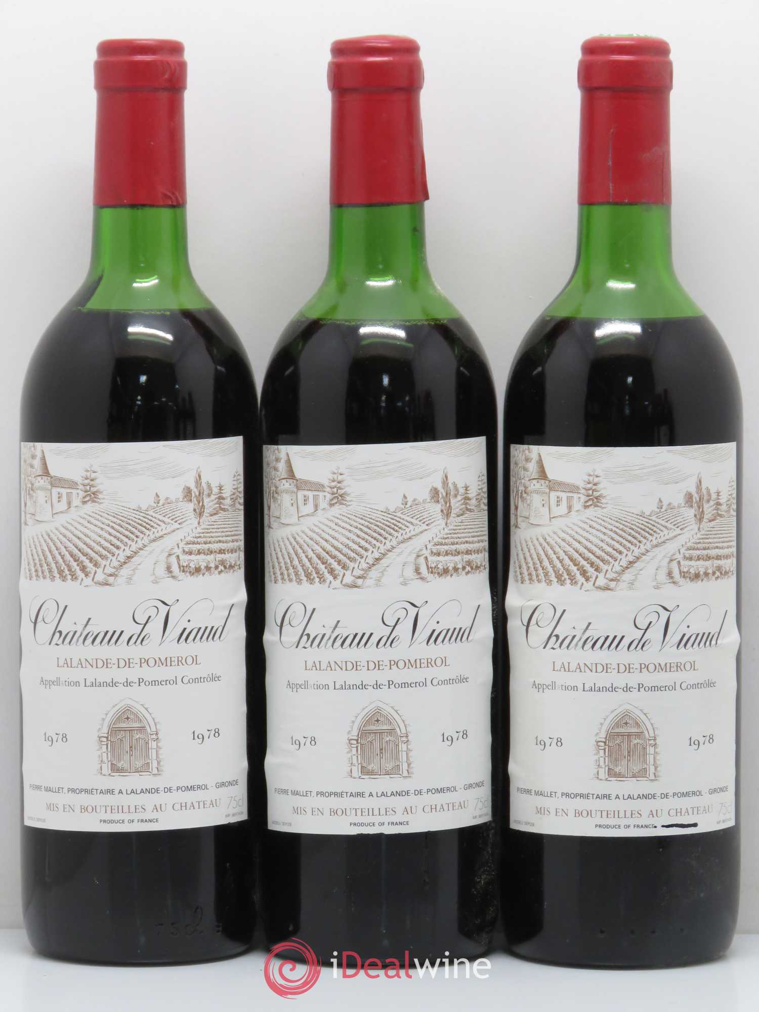 Bordeaux Château de Viaud (sans prix de réserve) 1978 - Posten von 12 Flaschen - 2
