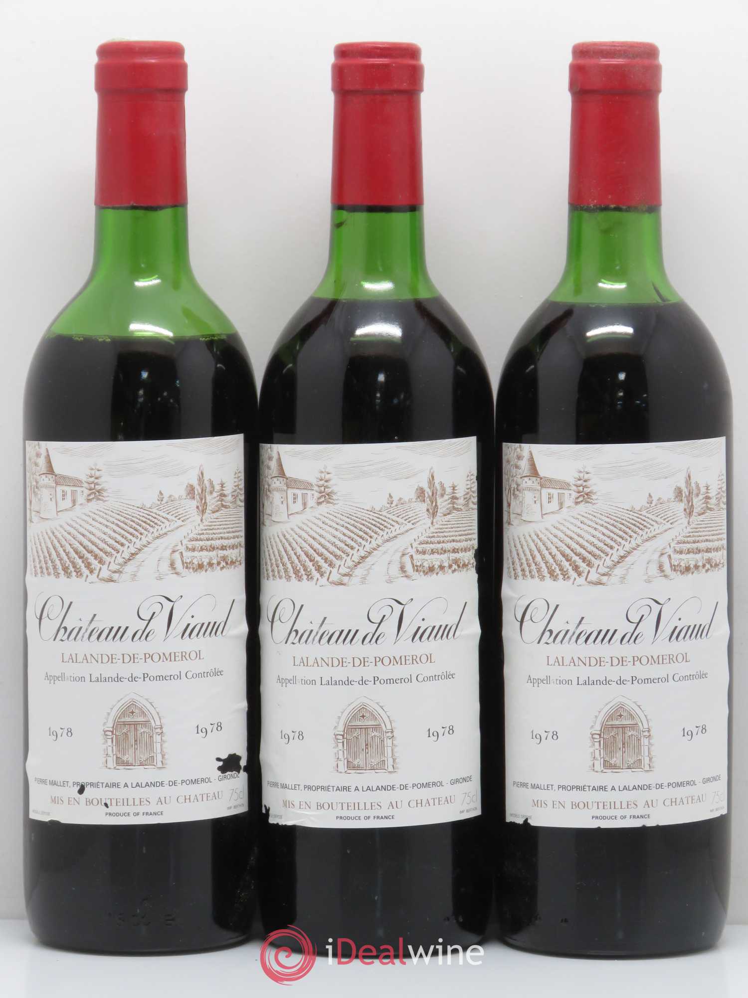 Bordeaux Château de Viaud (sans prix de réserve) 1978 - Posten von 12 Flaschen - 3