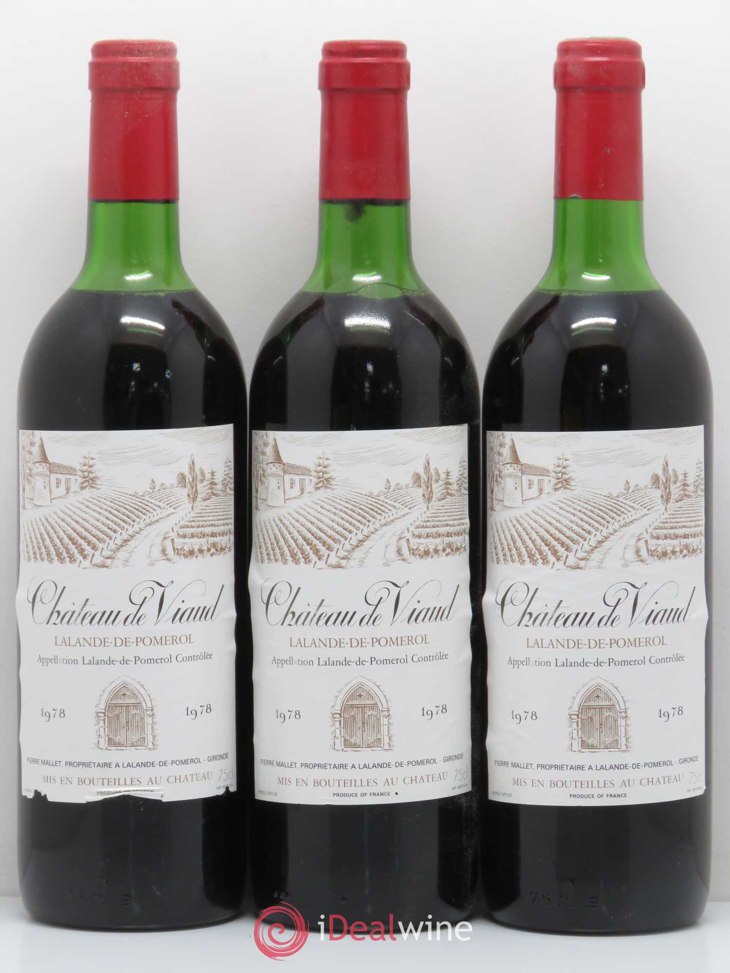 Bordeaux Château de Viaud (sans prix de réserve) 1978 - Posten von 12 Flaschen - 4