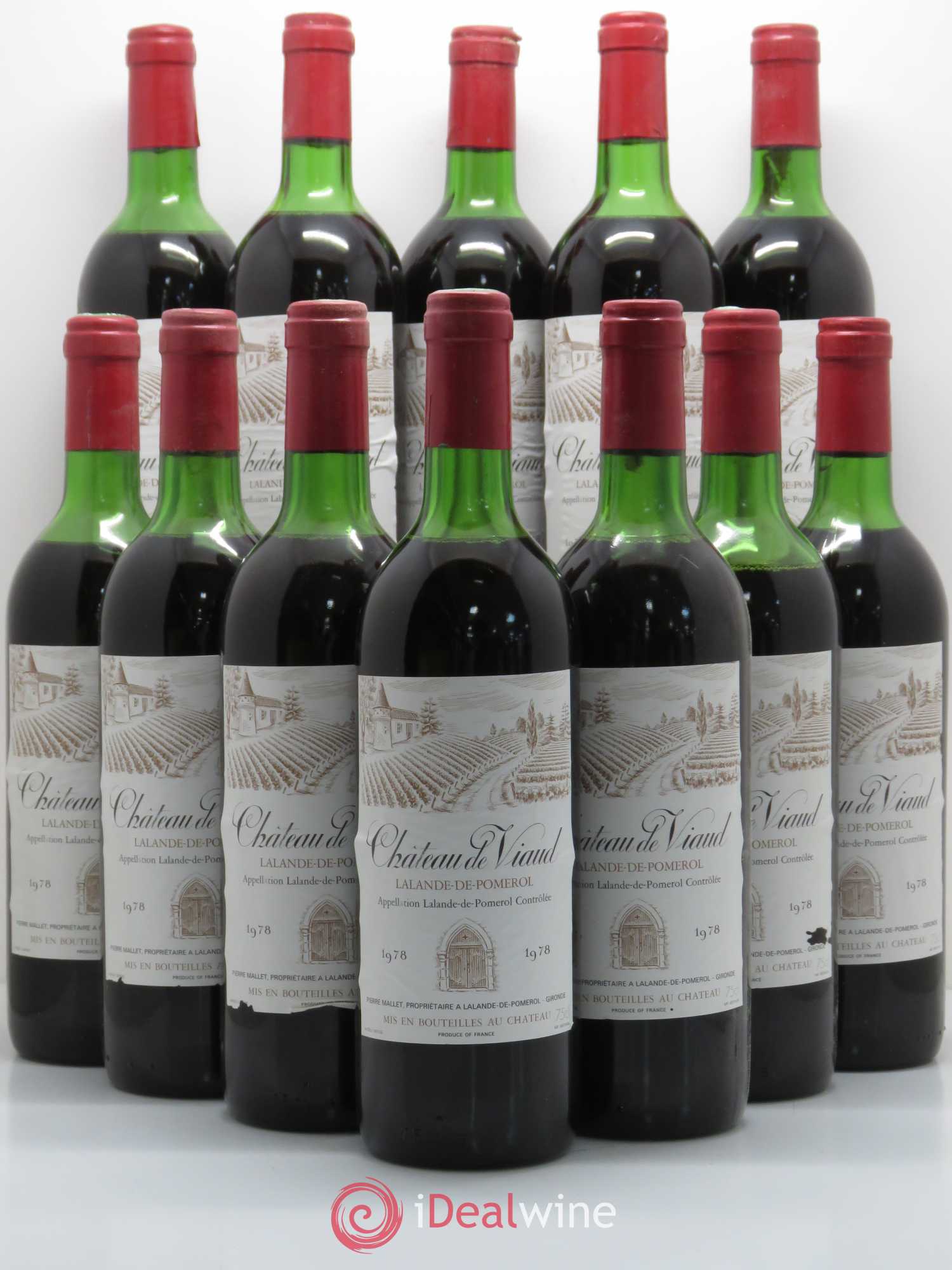 Bordeaux Château de Viaud (sans prix de réserve) 1978 - Posten von 12 Flaschen - 0