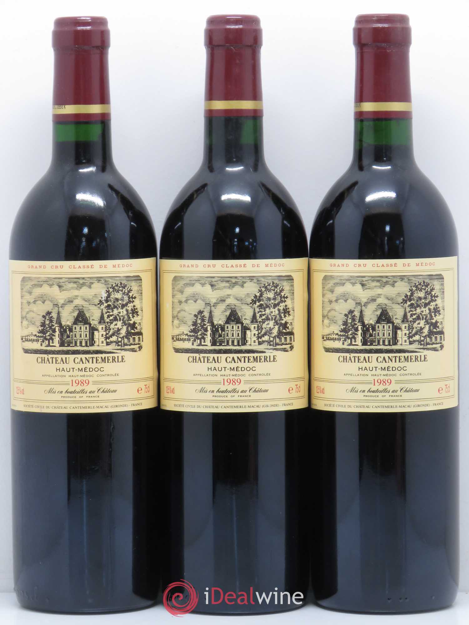 Château Cantemerle 5ème Grand Cru Classé 1989 - Lot de 12 bouteilles - 4