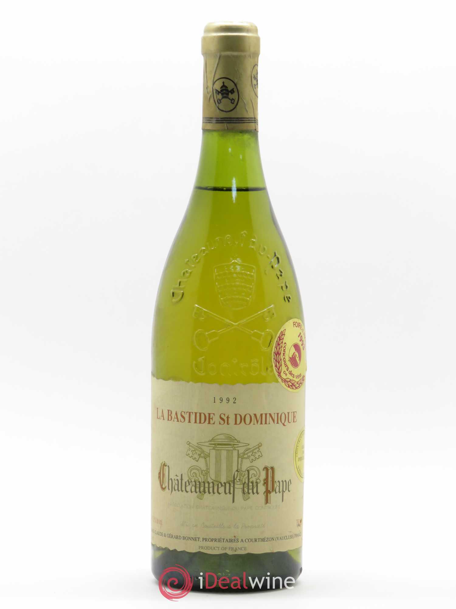 Châteauneuf-du-Pape La Bastide Saint Dominique 1992 - Posten von 1 Flasche - 0