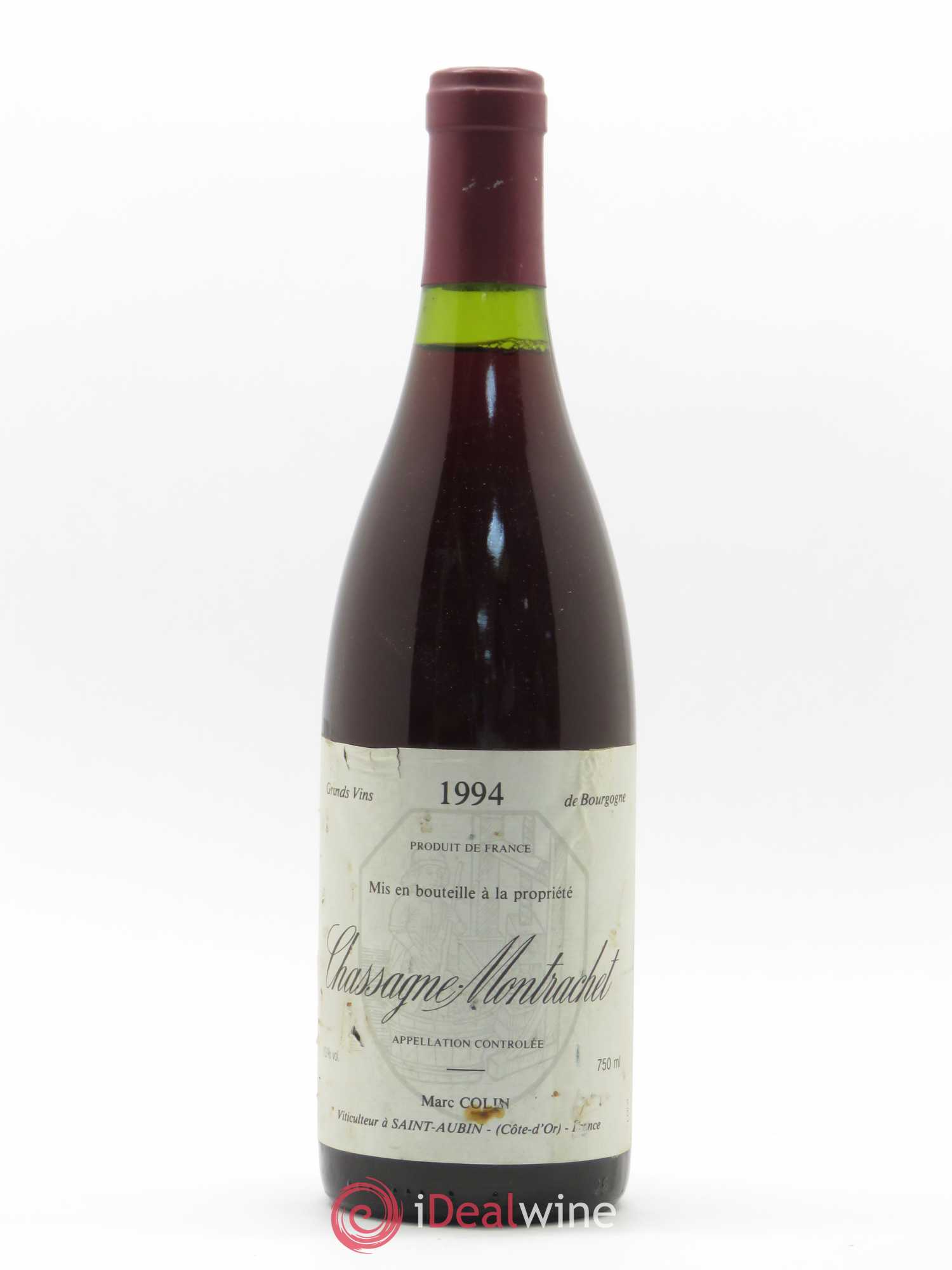 Chassagne-Montrachet Marc Colin 1994 - Lot de 1 bouteille - 0