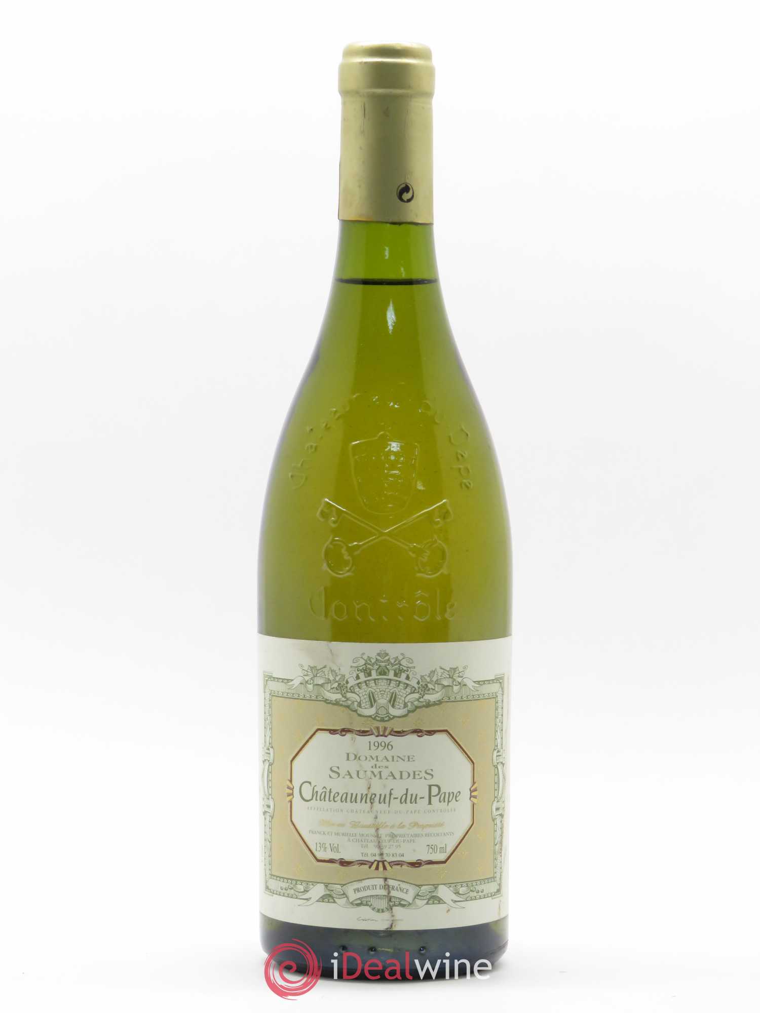 Châteauneuf-du-Pape Domaine des Saumades 1996 - Lot de 1 bouteille - 0