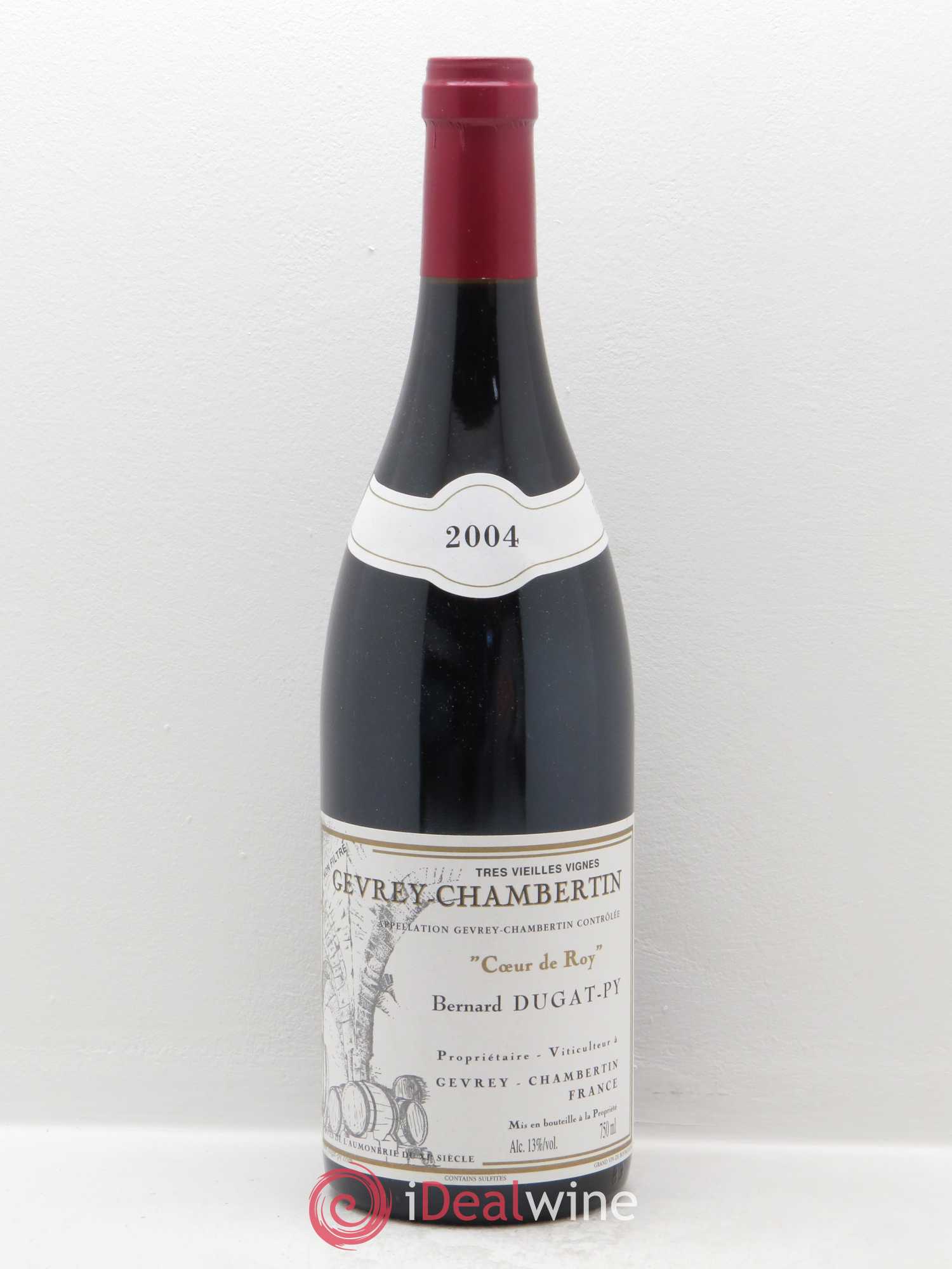 Gevrey-Chambertin Coeur de Roy Très Vieilles Vignes Dugat-Py Très Vieilles Vignes 2004 - Lot de 1 bouteille - 0