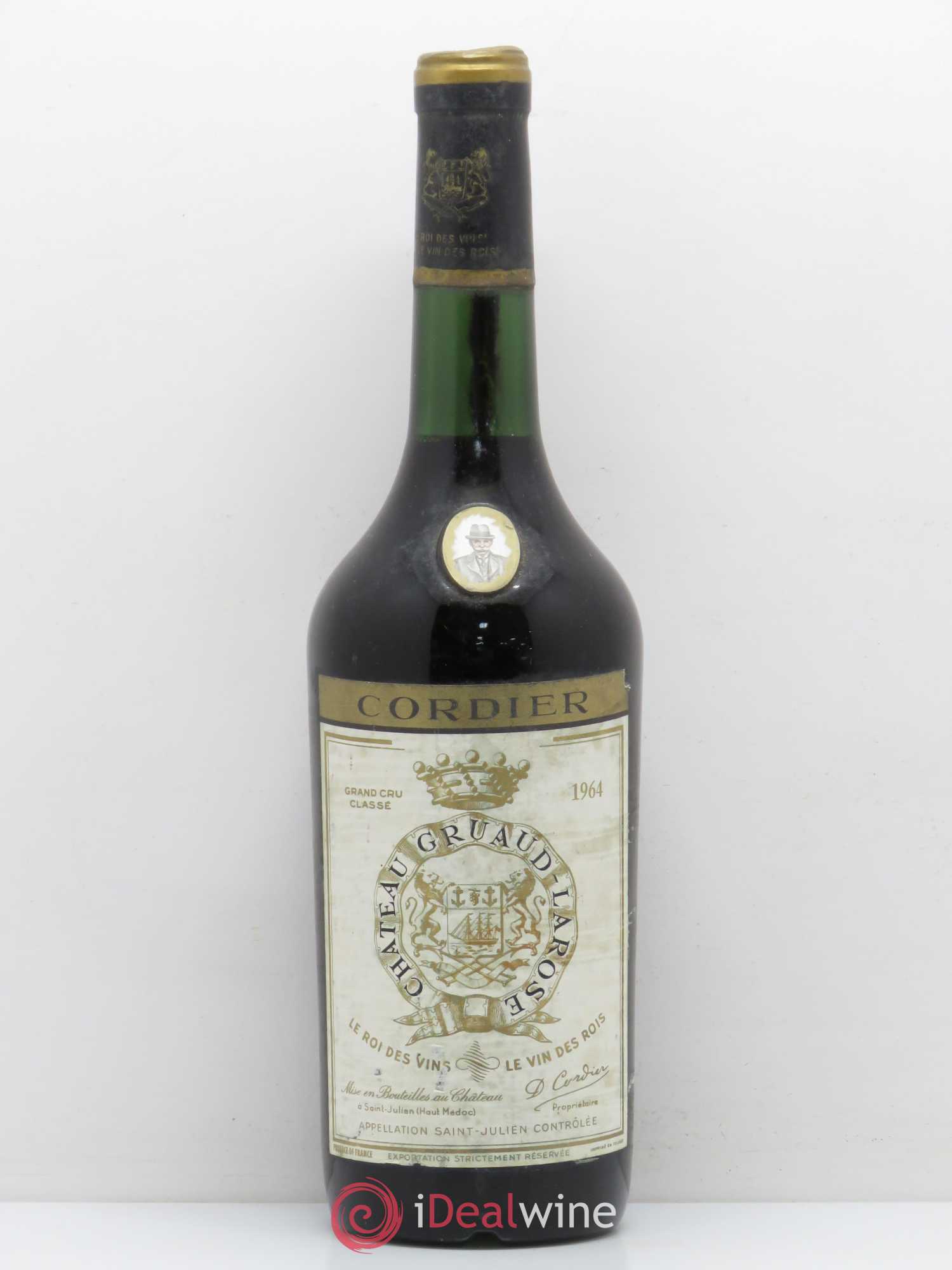 Château Gruaud Larose 2ème Grand Cru Classé 1964 - Lot de 1 bouteille - 0