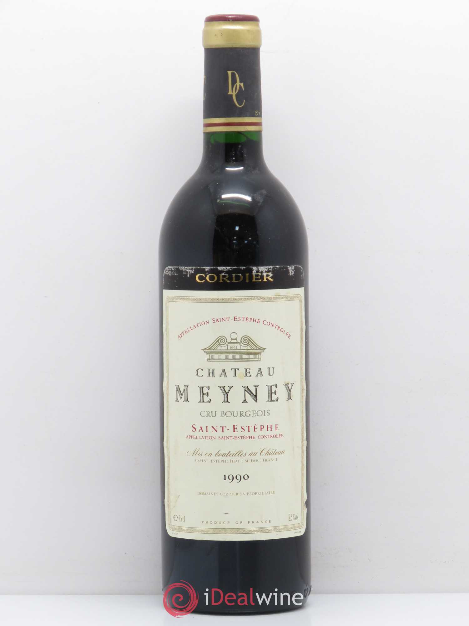Château Meyney 1990 - Lot de 1 bouteille - 0