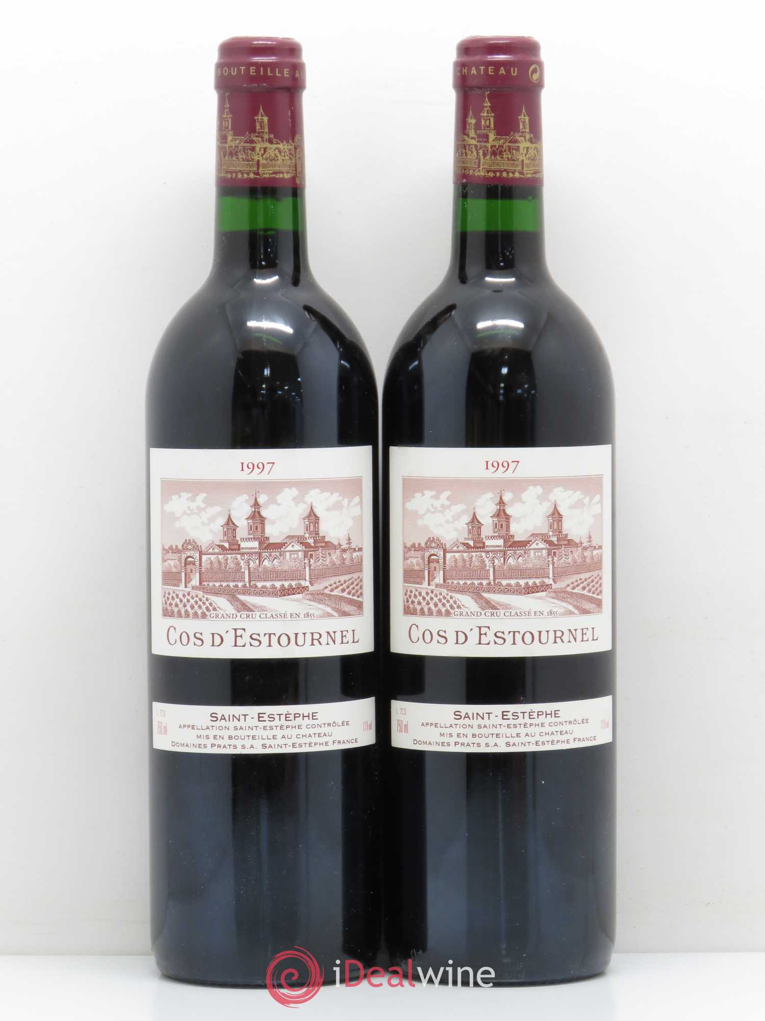 Cos d'Estournel 2ème Grand Cru Classé 1997 - Lot de 2 bouteilles - 0