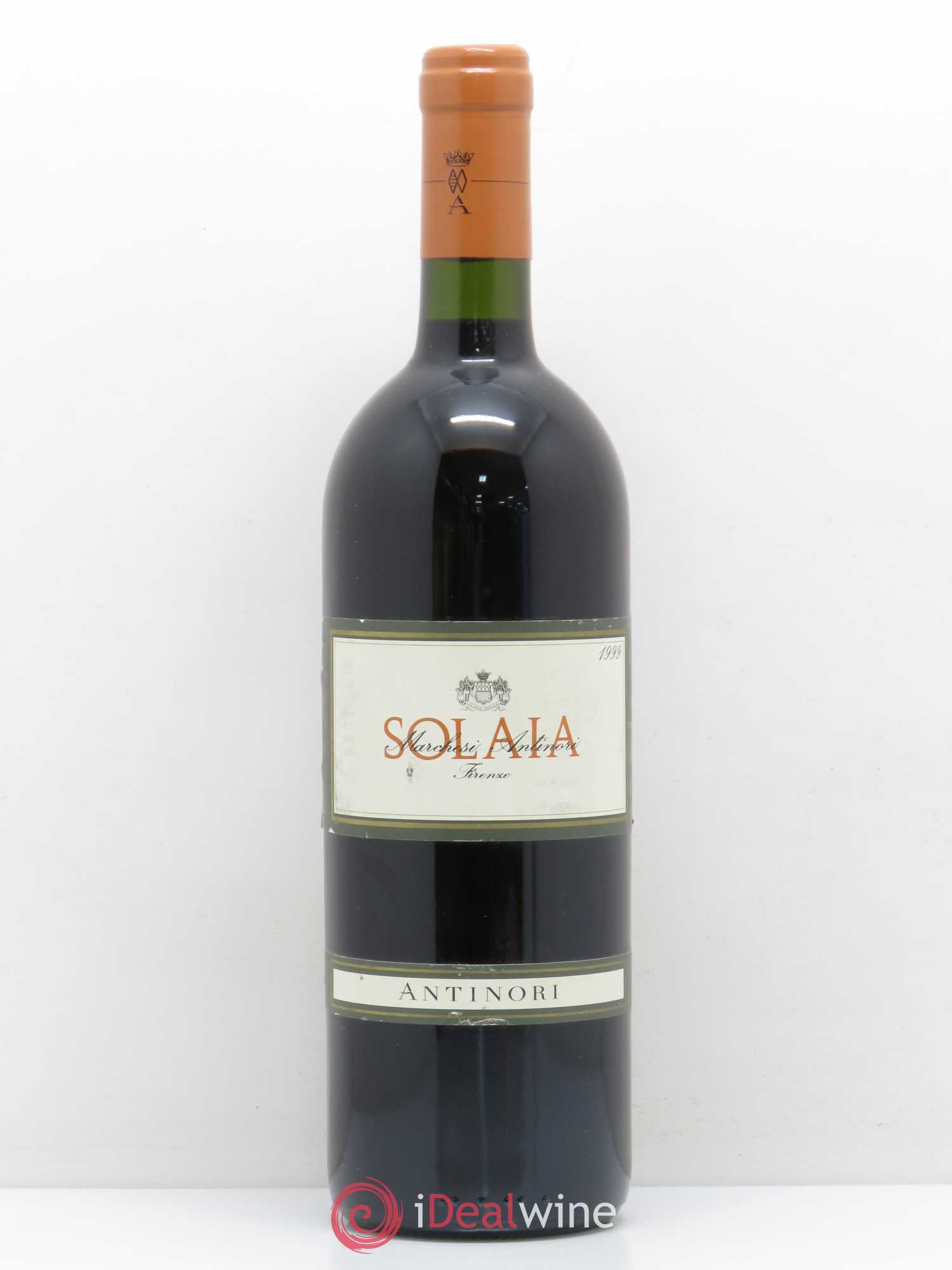 Toscana IGT Solaia Tenuta Tignanello - Marchesi Antinori 1999 - Lot de 1 bouteille - 0