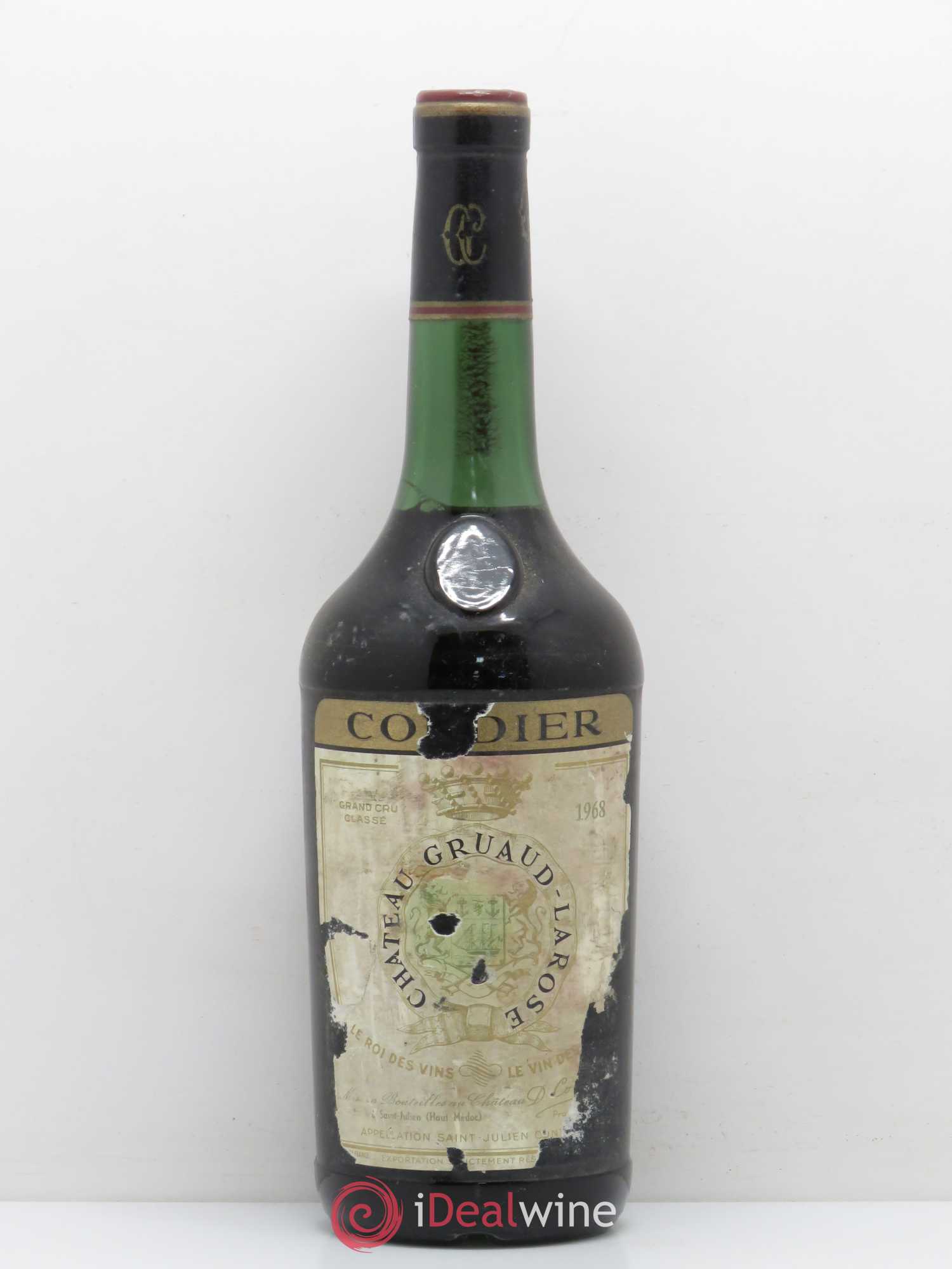 Château Gruaud Larose 2ème Grand Cru Classé 1968 - Lot de 1 bouteille - 0