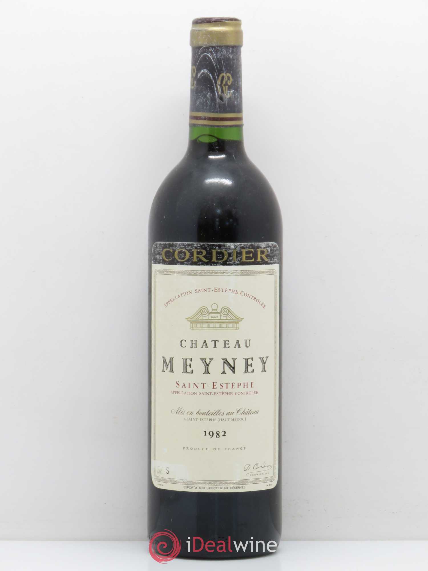 Château Meyney 1982 - Lot de 1 bouteille - 0