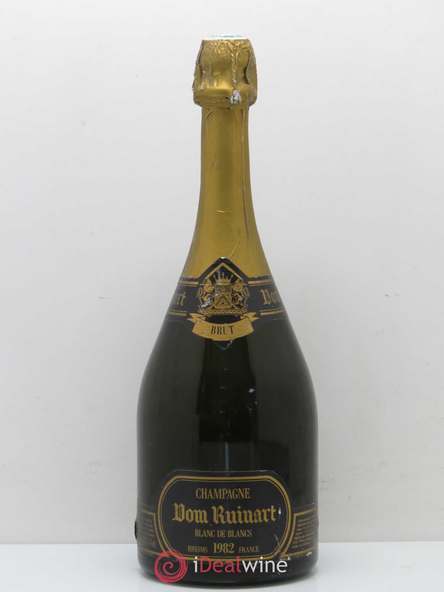 Dom Ruinart Brut Ruinart Blanc de blancs 1982 - Lot de 1 bouteille - 0