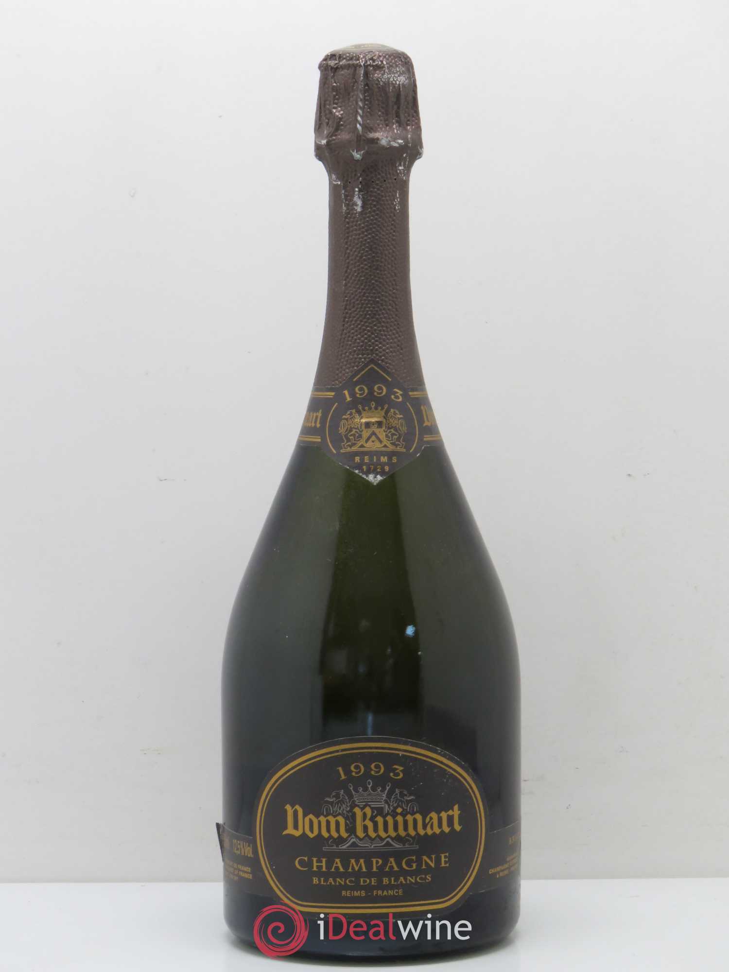 Dom Ruinart Brut Ruinart Blanc de blancs 1993 - Lot de 1 bouteille - 0