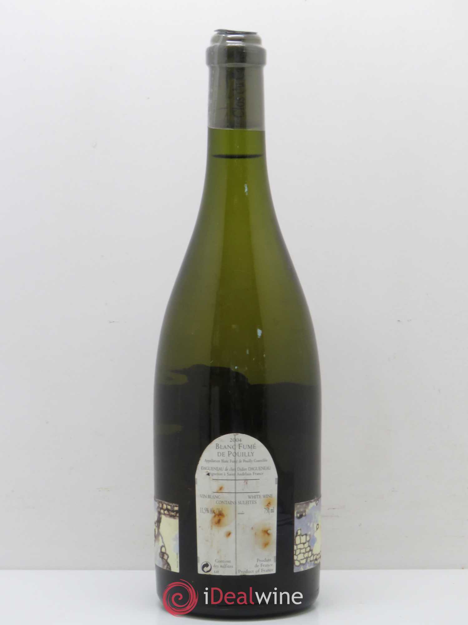 Pouilly-Fumé Clos du Calvaire Dagueneau (Domaine Didier - Louis-Benjamin) 2004 - Lot de 1 bouteille - 1