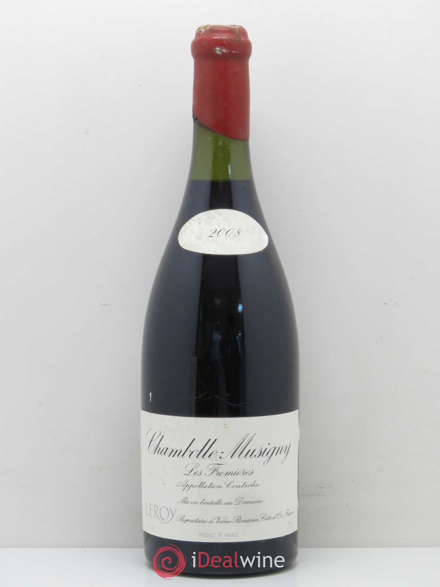 Chambolle-Musigny Fremières Leroy (Domaine) 2008 - Posten von 1 Flasche - 0