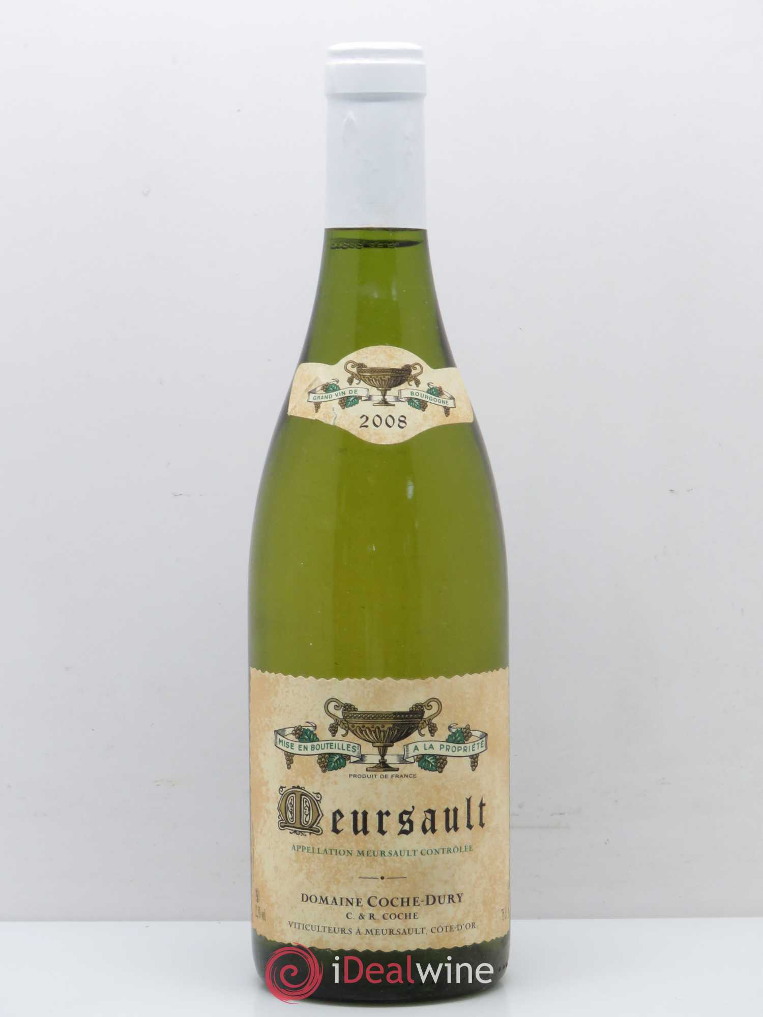 Meursault Coche Dury (Domaine) 2008 - Lot de 1 bouteille - 0